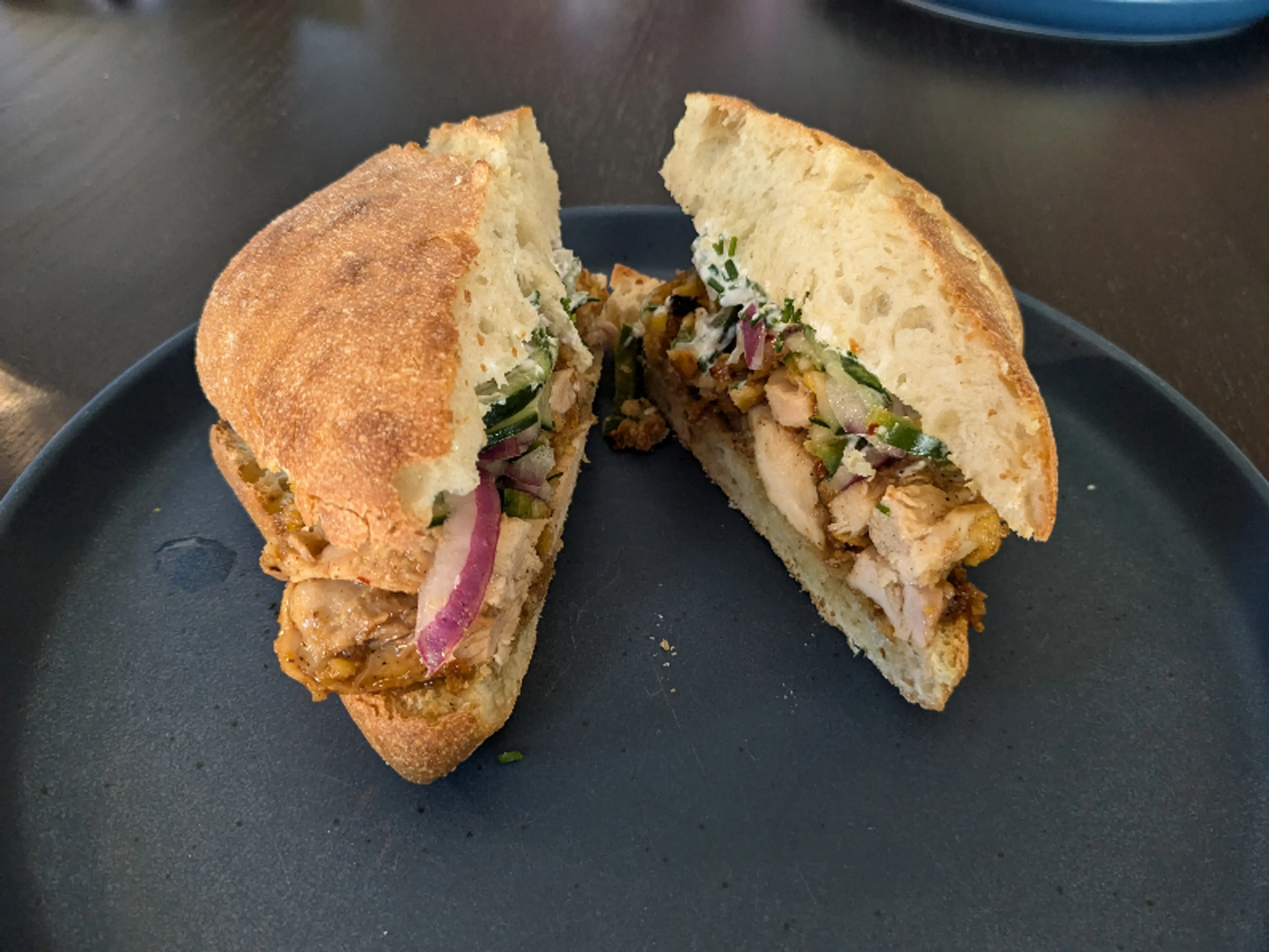 Crispy Lemon Pepper Chicken Sandwich