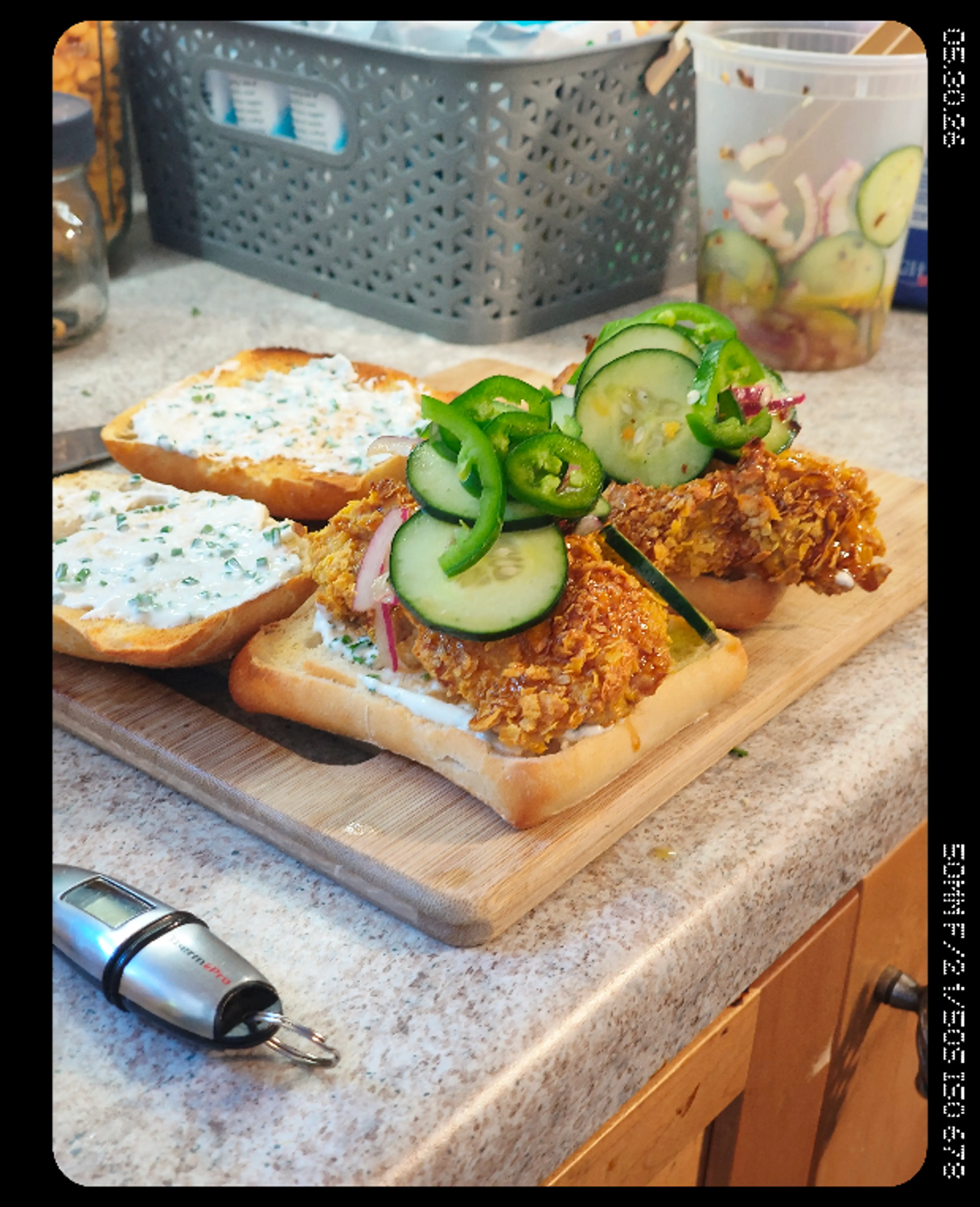 Crispy Lemon Pepper Chicken Sandwich