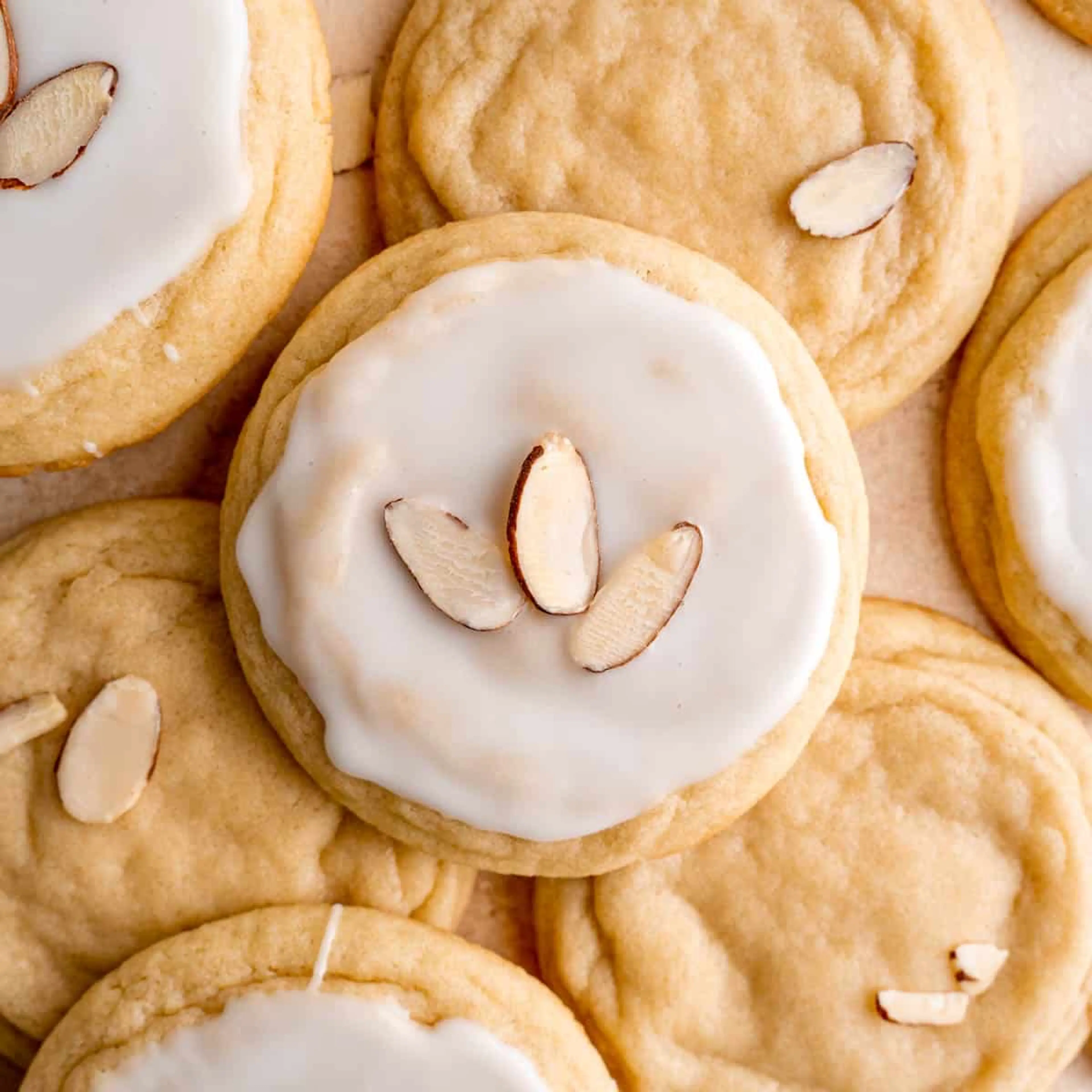 Soft Almond Sugar Cookies
