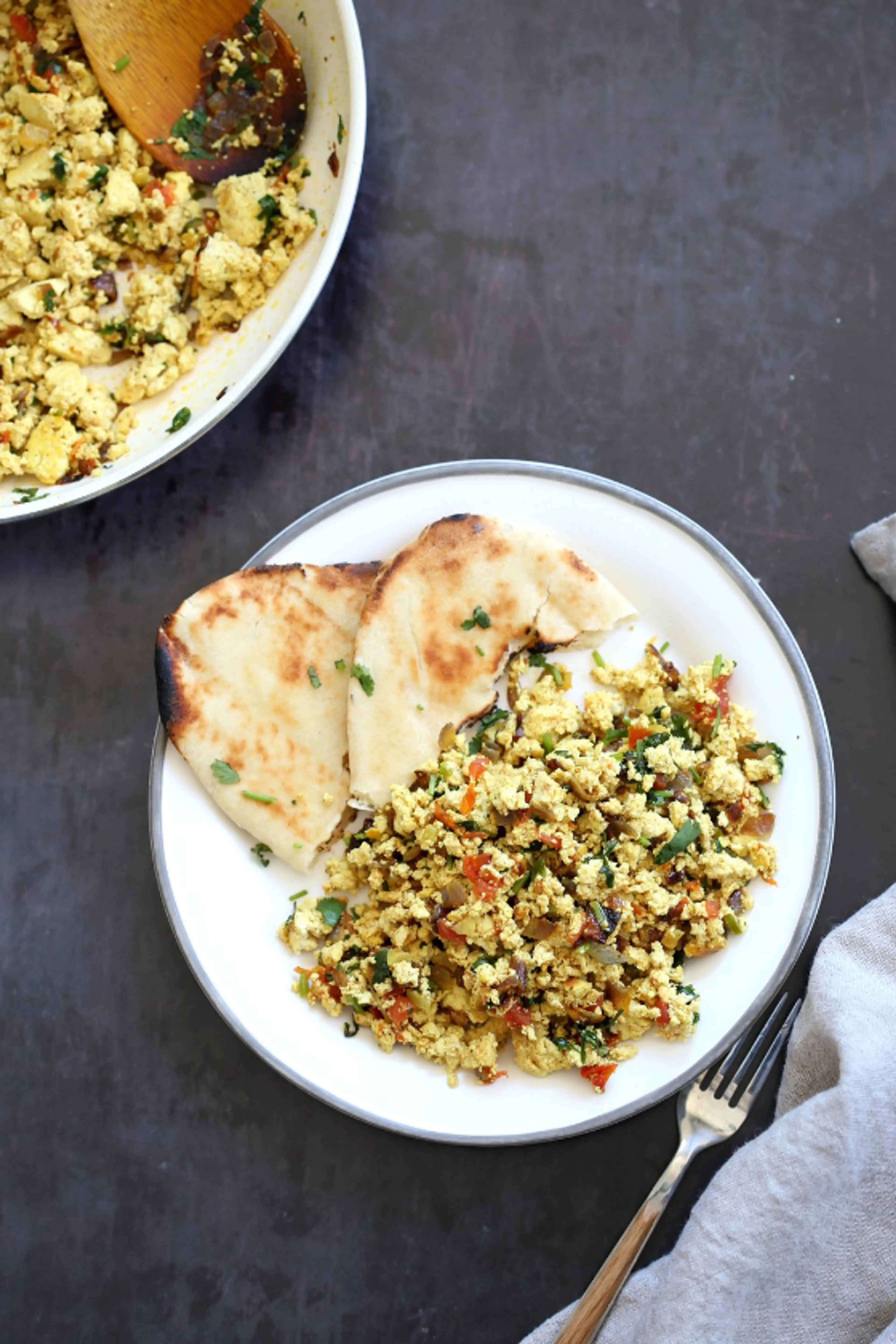 Tofu Bhurji Vegan Bhurji