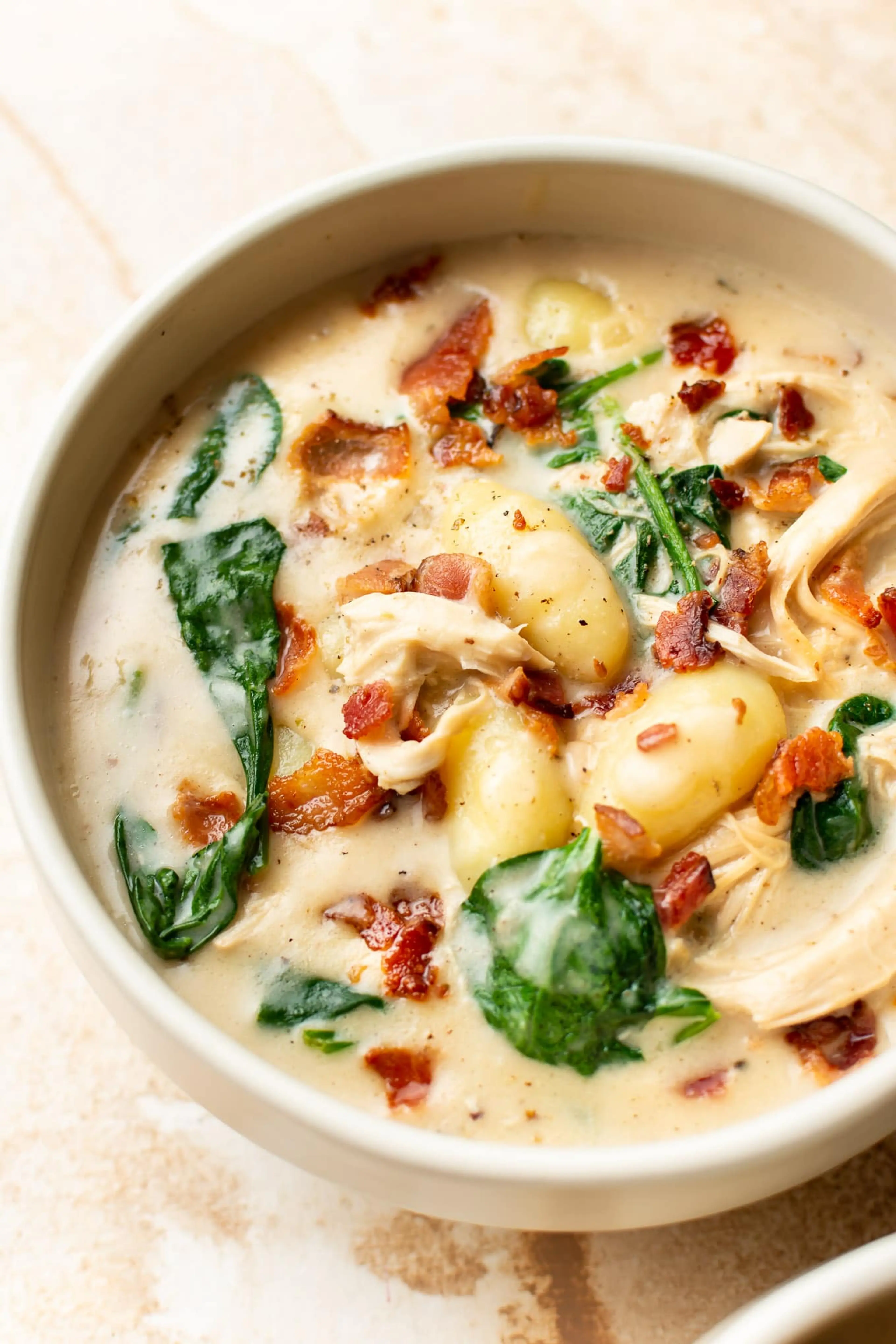 Chicken Bacon Gnocchi Soup