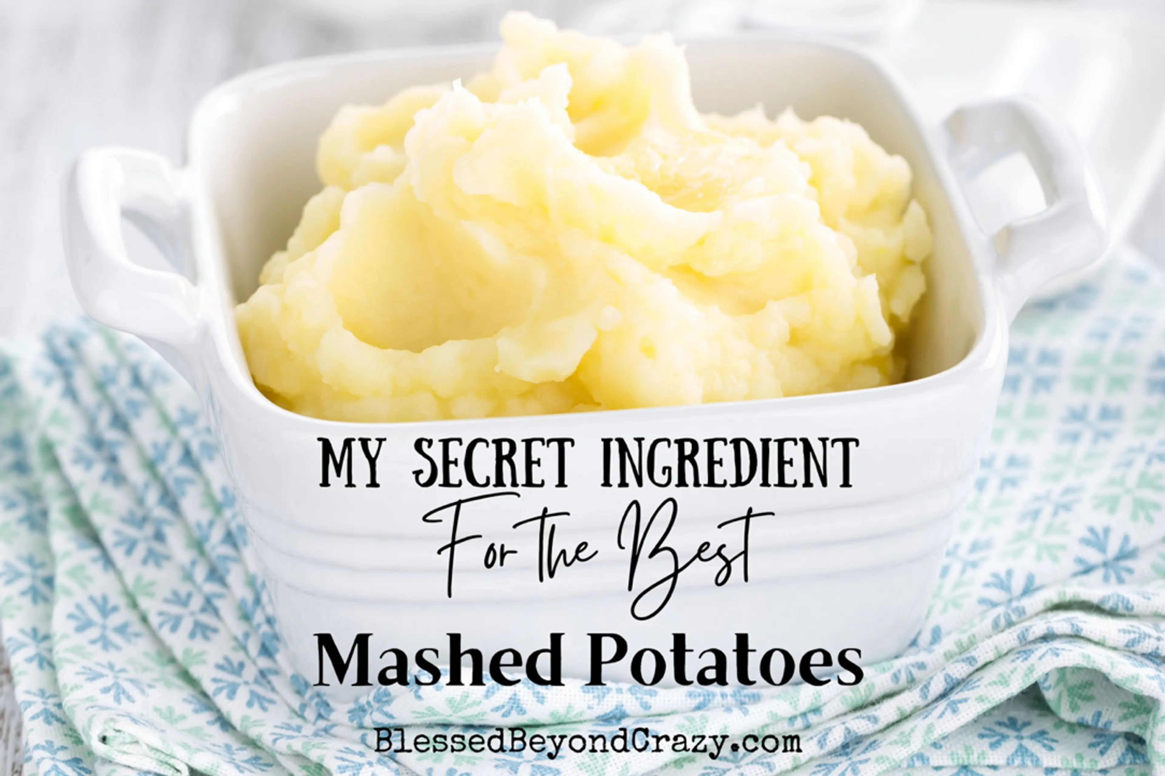 White Truffle Mashed Potatoes