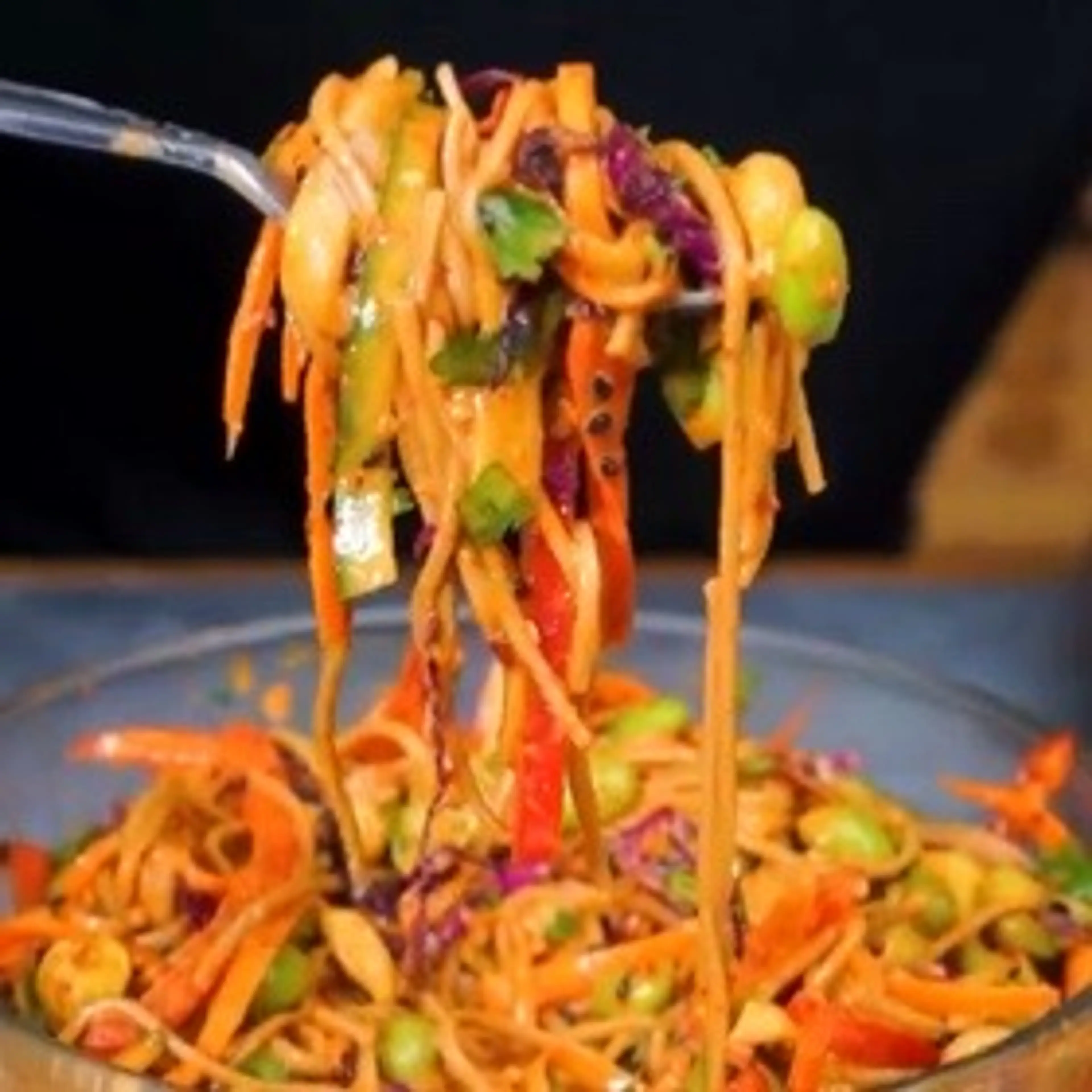 Peanut Soba Noodle Salad