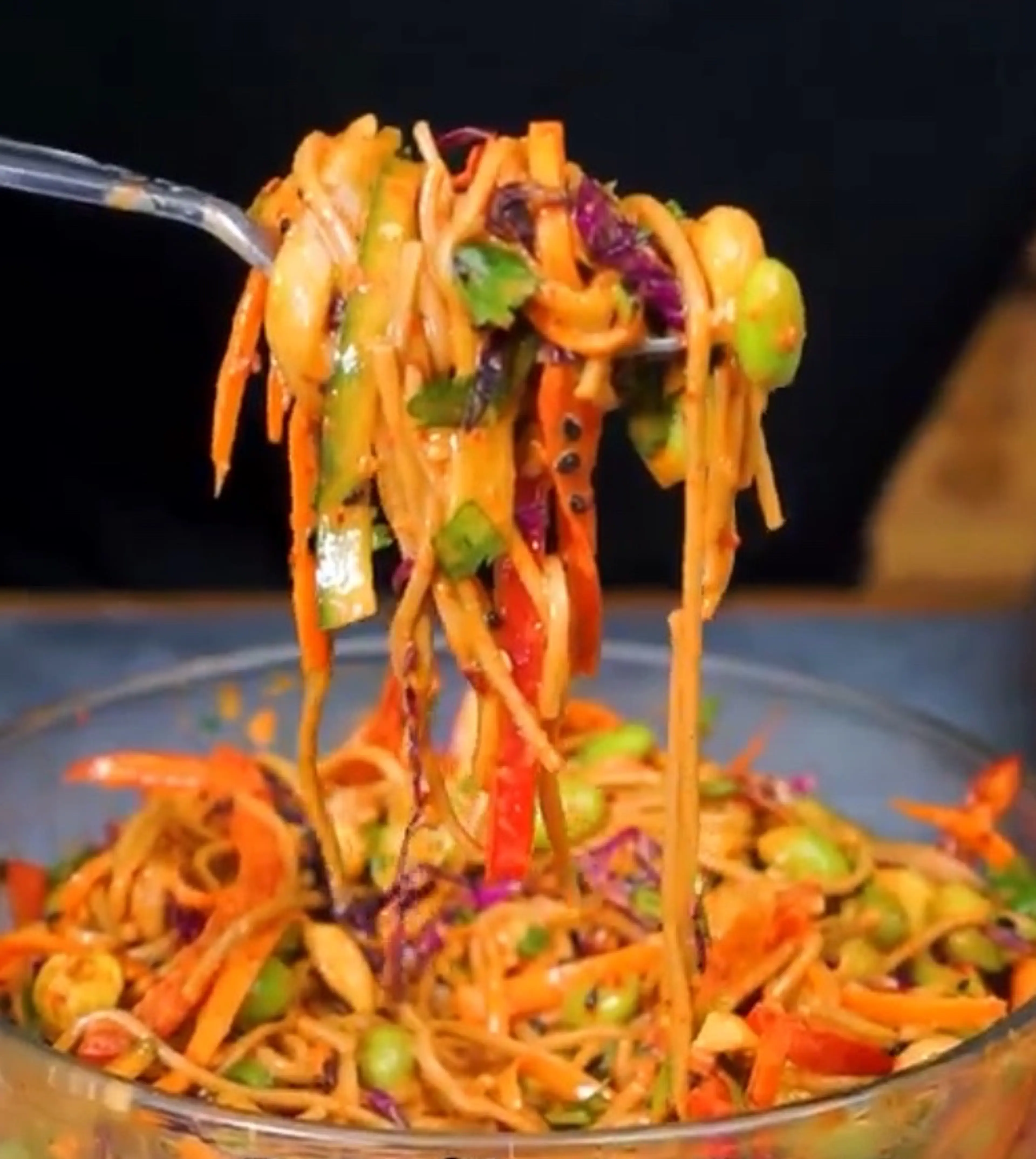 Peanut Soba Noodle Salad