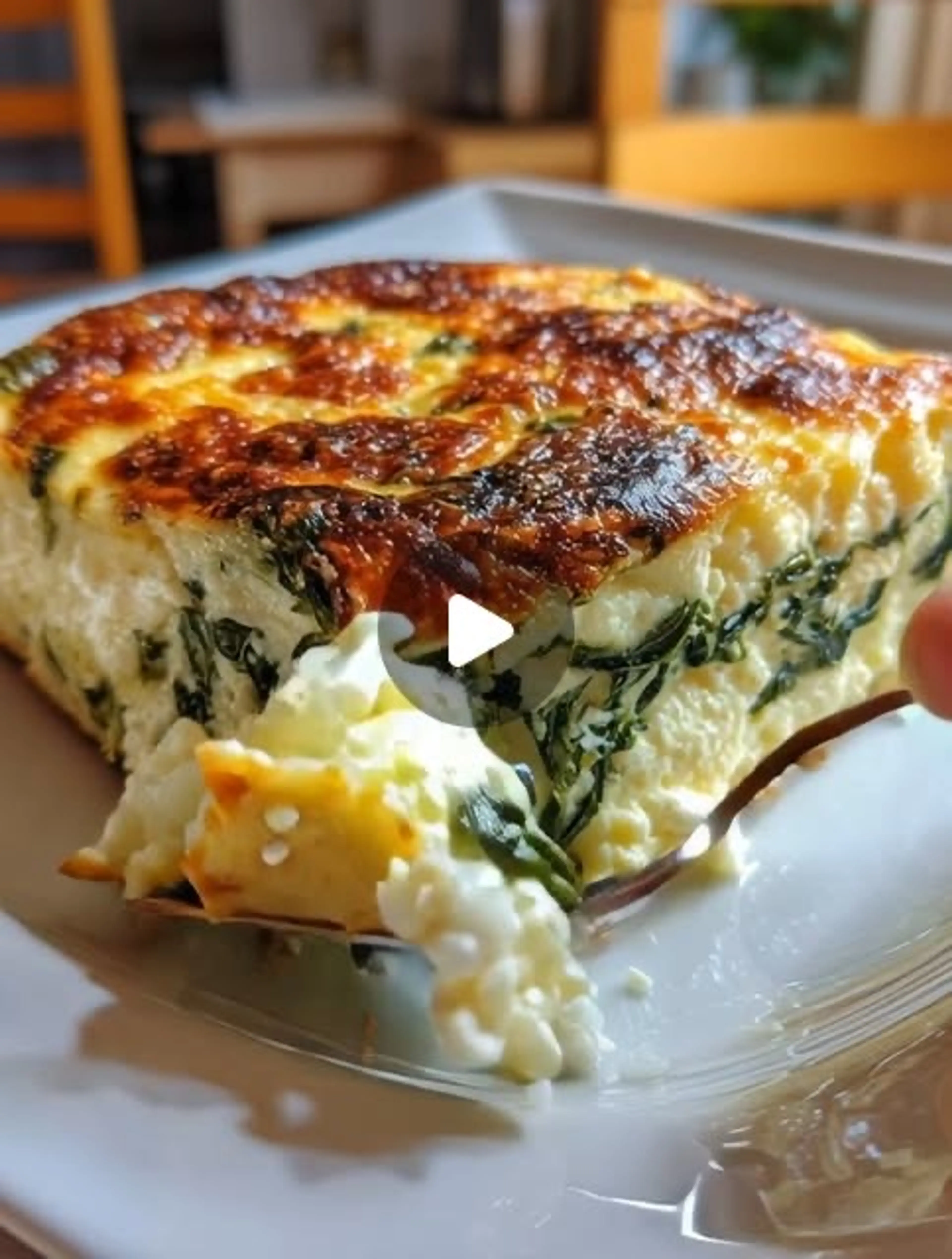 Spinach Cottage Cheese Casserole