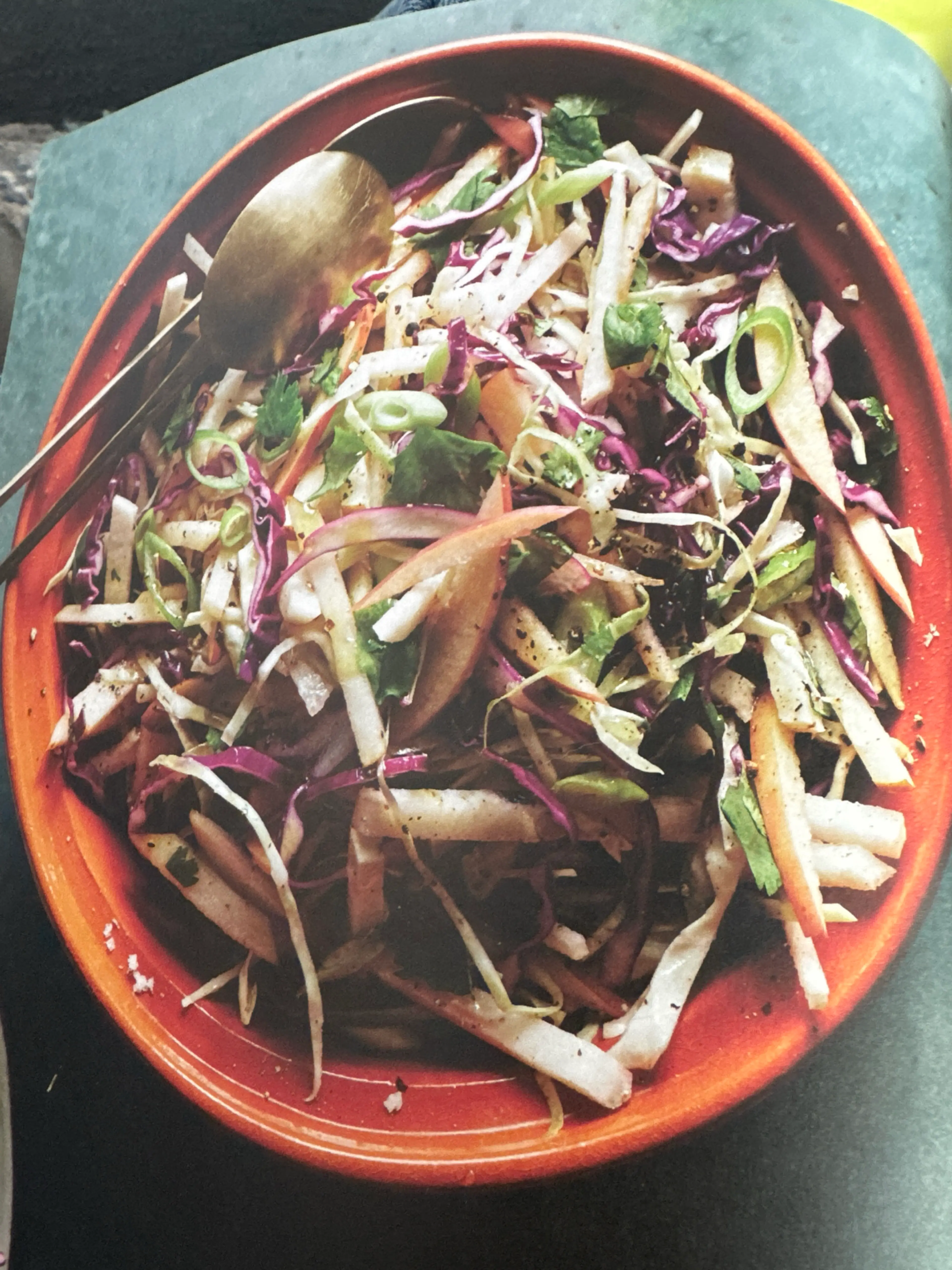 Jicama, Apple & Pear Slaw