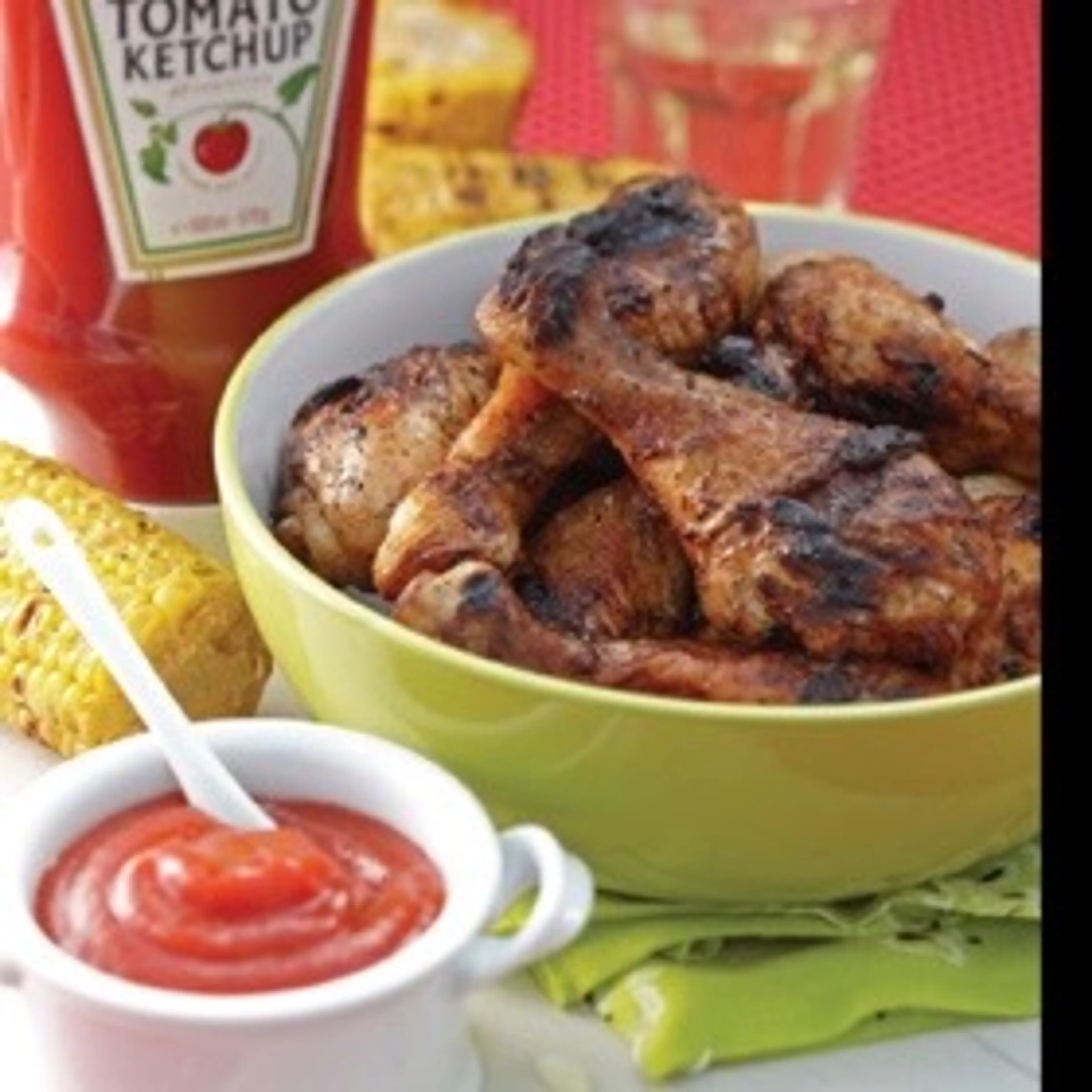 Honey BBQ chicken Drumsticks