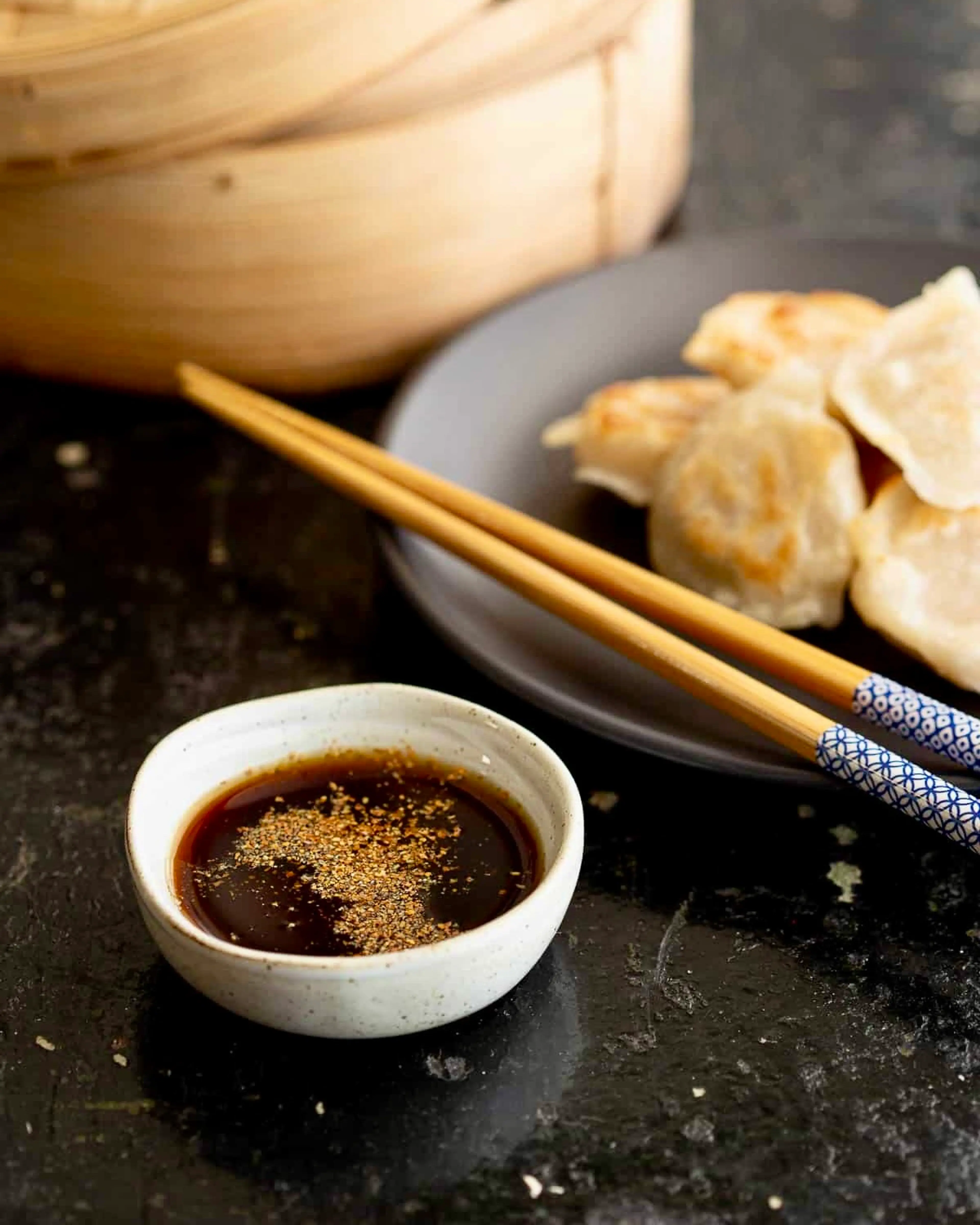 Super Quick Gyoza Sauce (Just 4 Ingredients!)