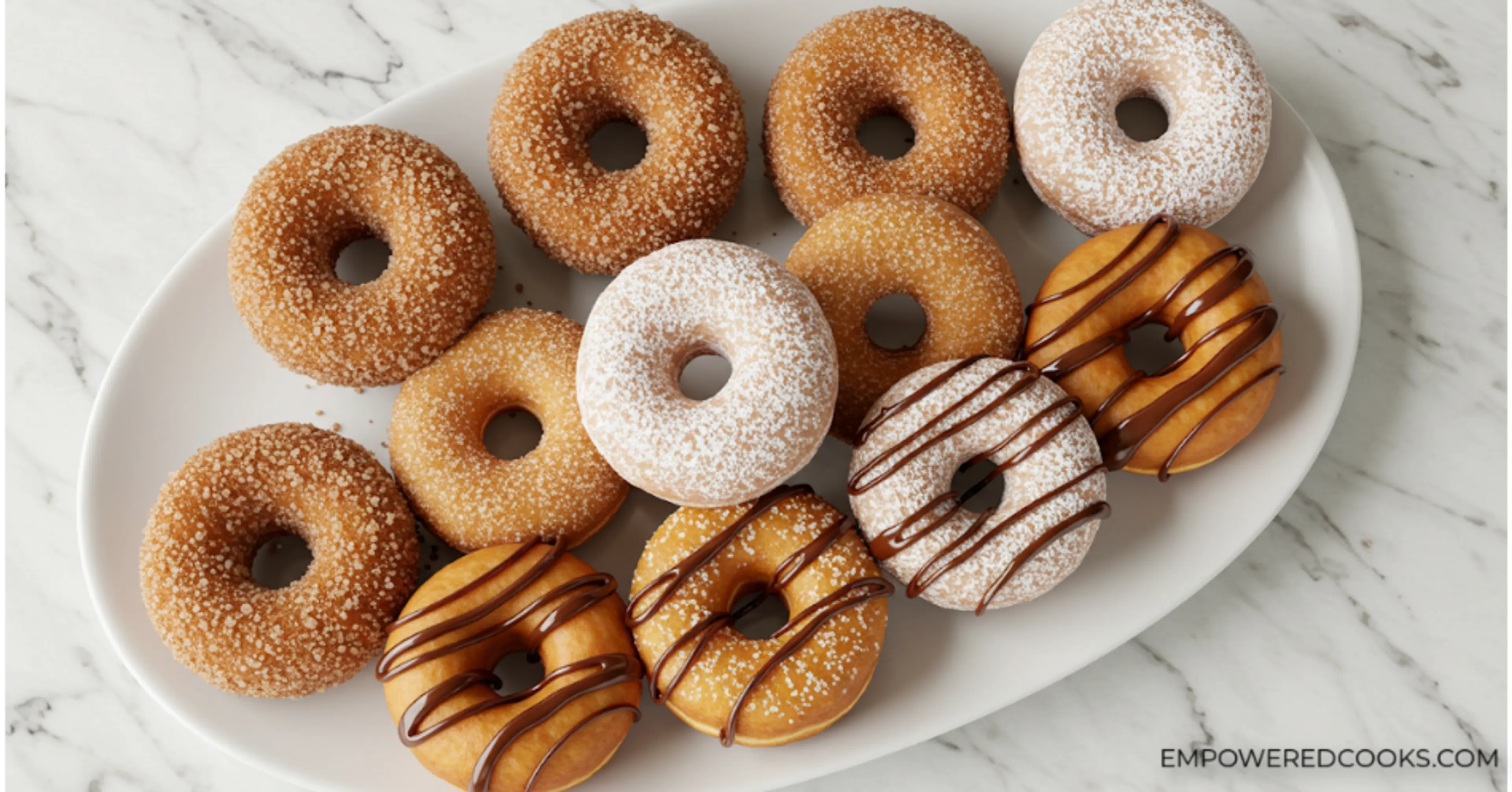 Quick and Easy Air Fryer Cake Donuts