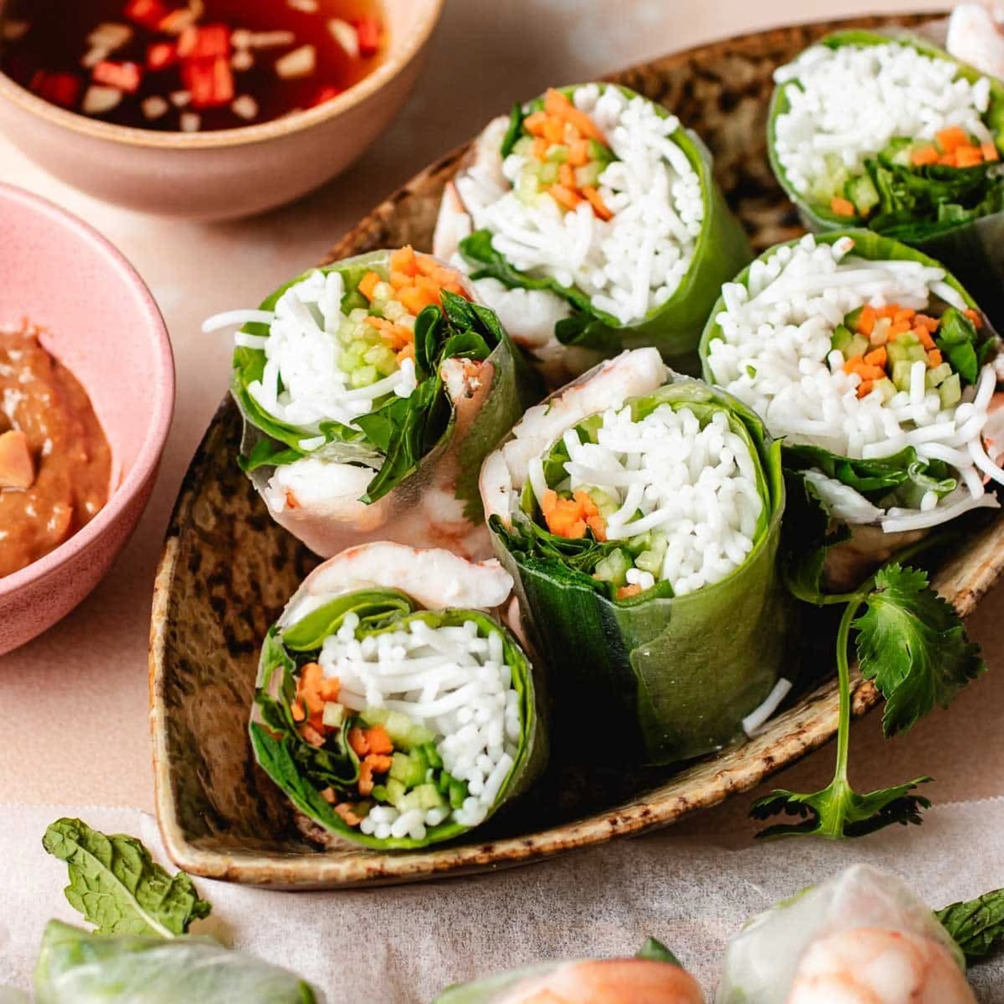 Shrimp summer rolls recipe