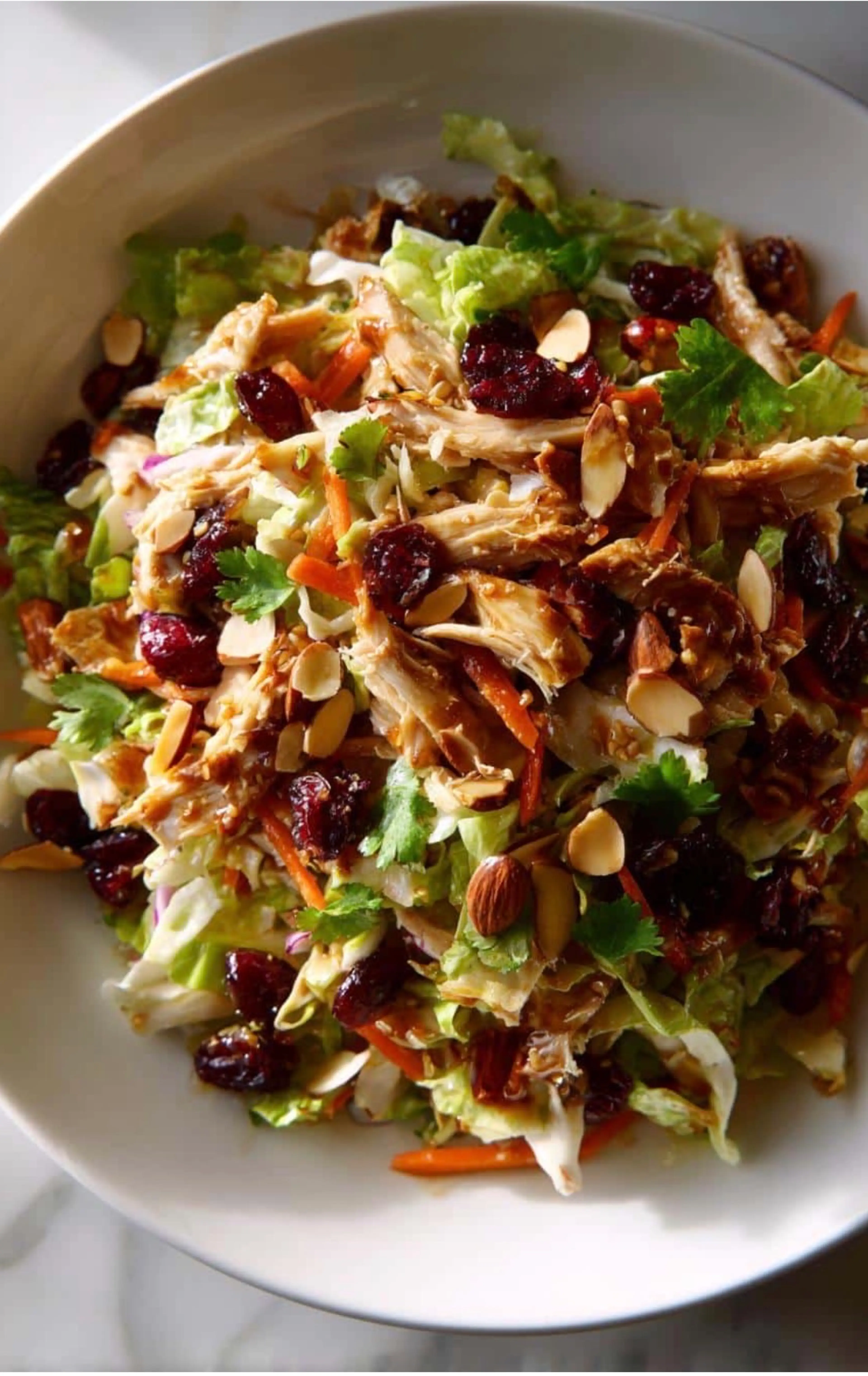 Asian Chicken Cranberry Salad