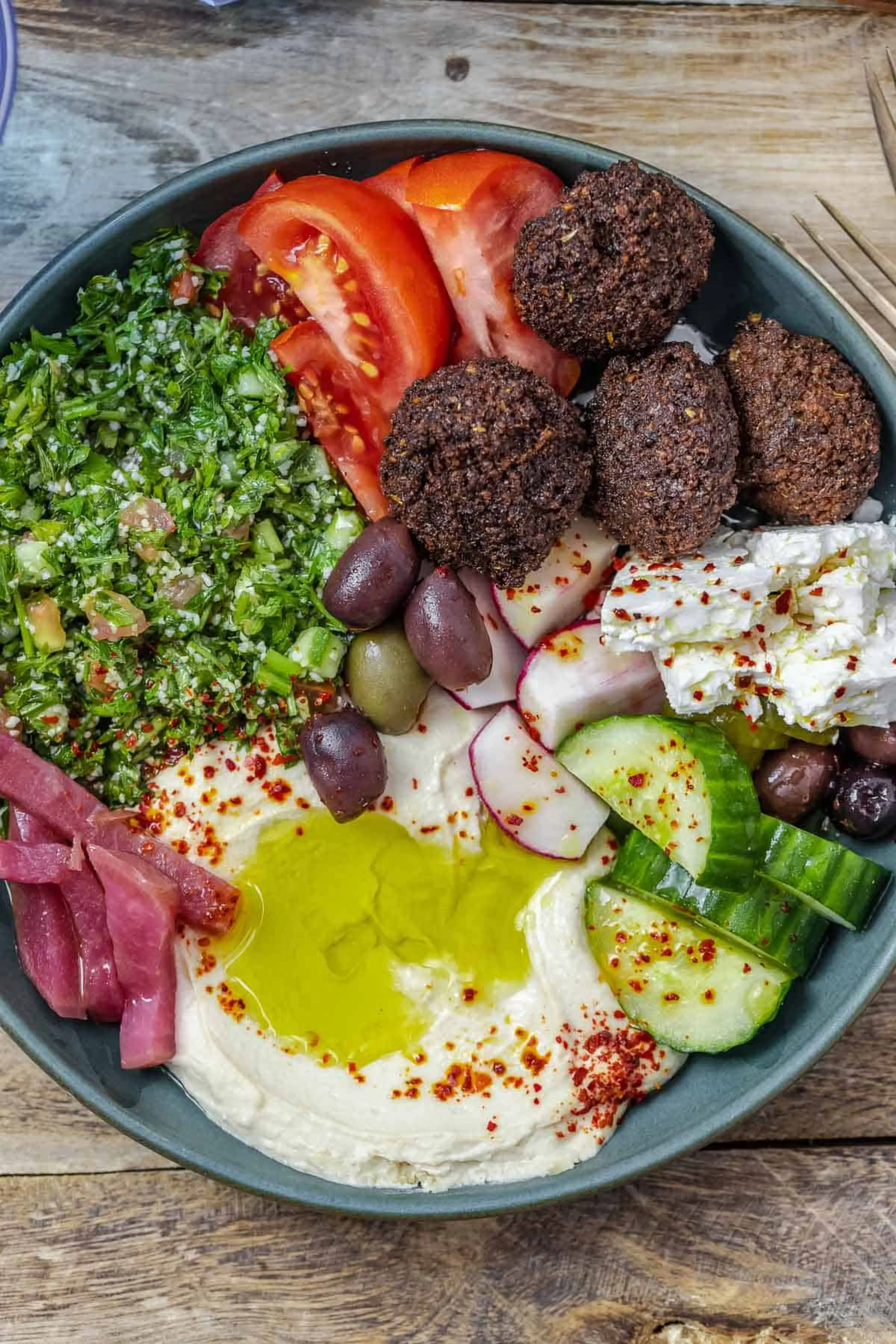 Mediterranean Falafel Bowls