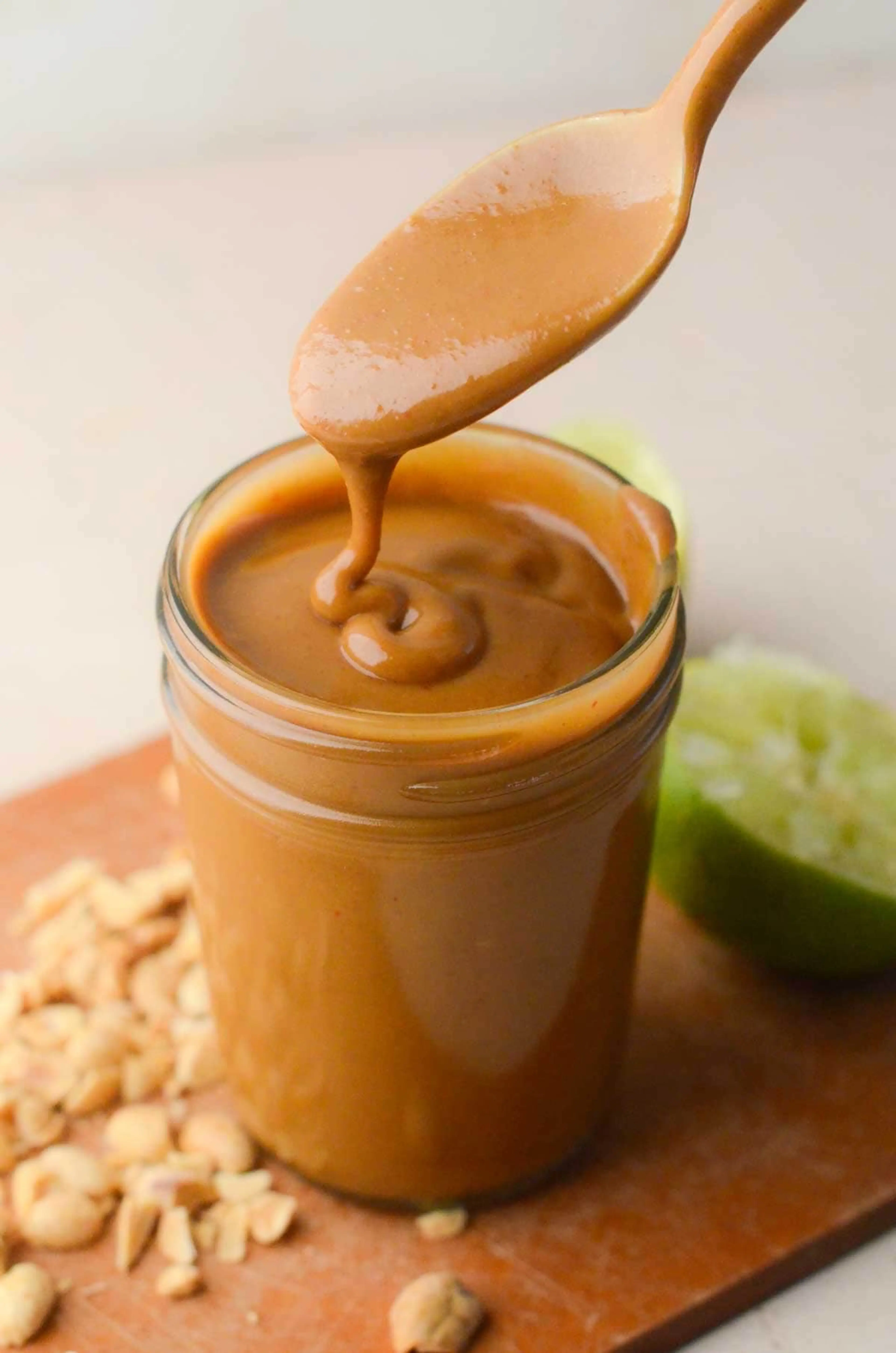 Best Thai Peanut Sauce Recipe (Peanut Dipping Sauce)
