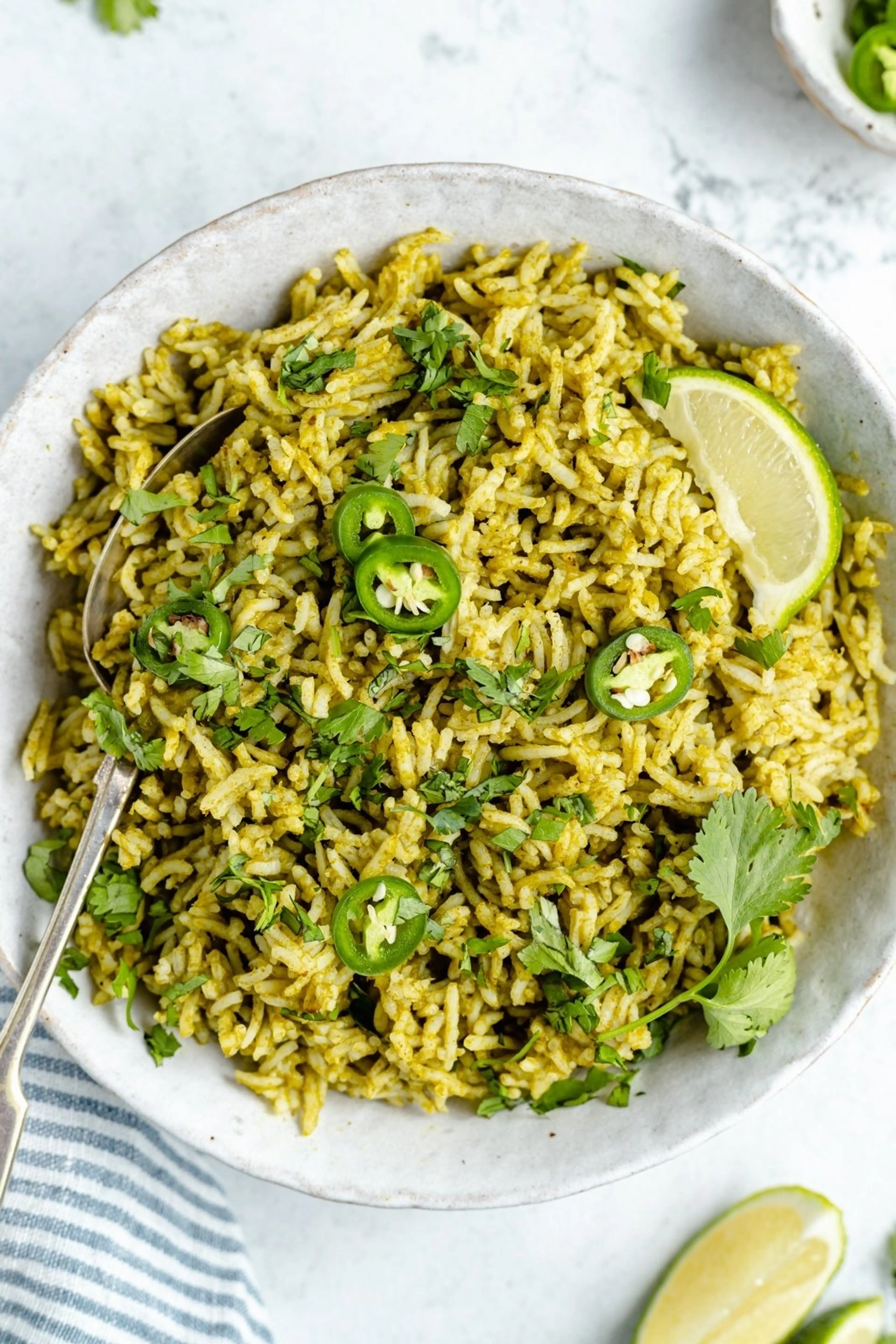 How to Make Green Rice