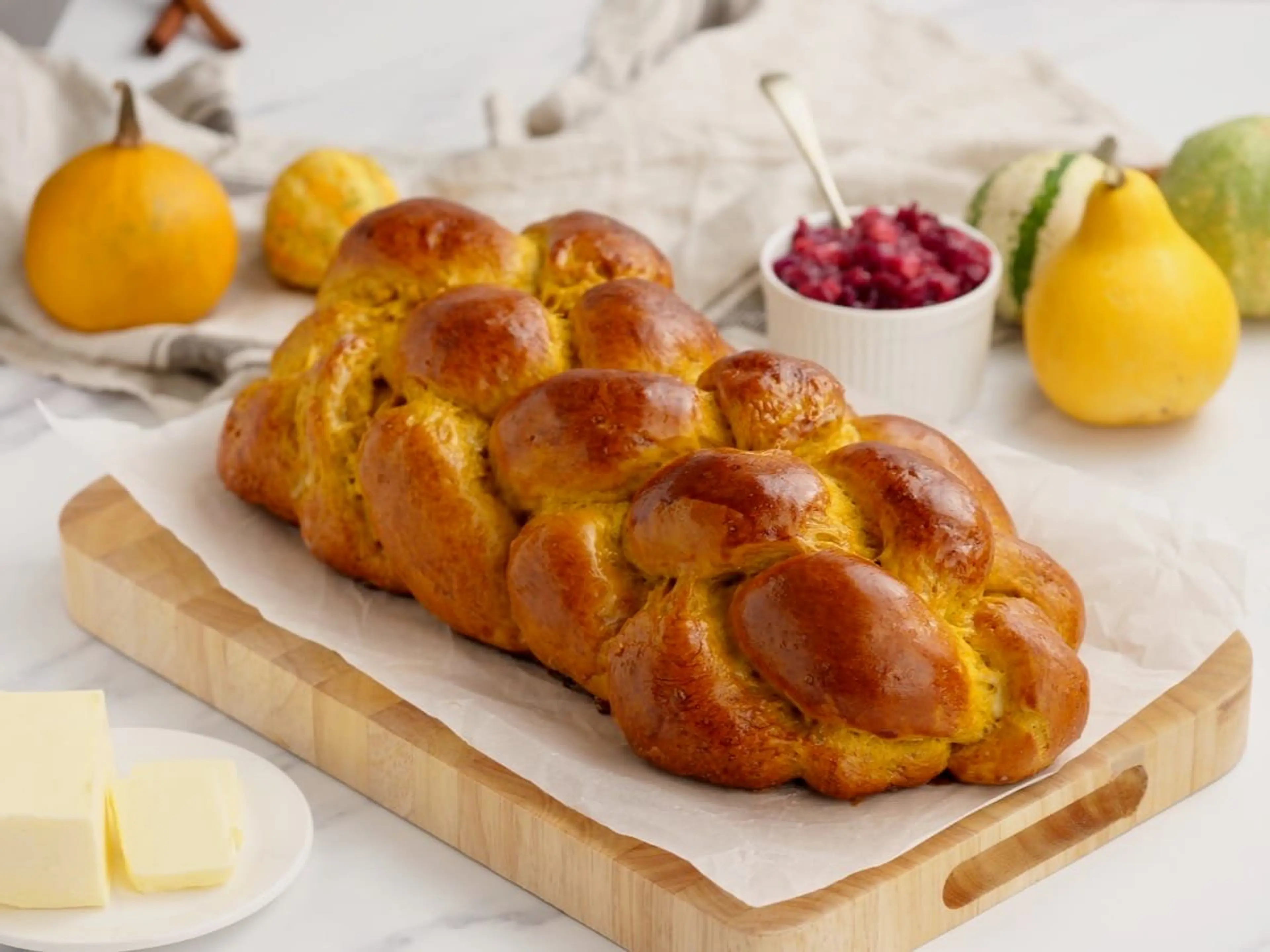 Pumpkin Challah
