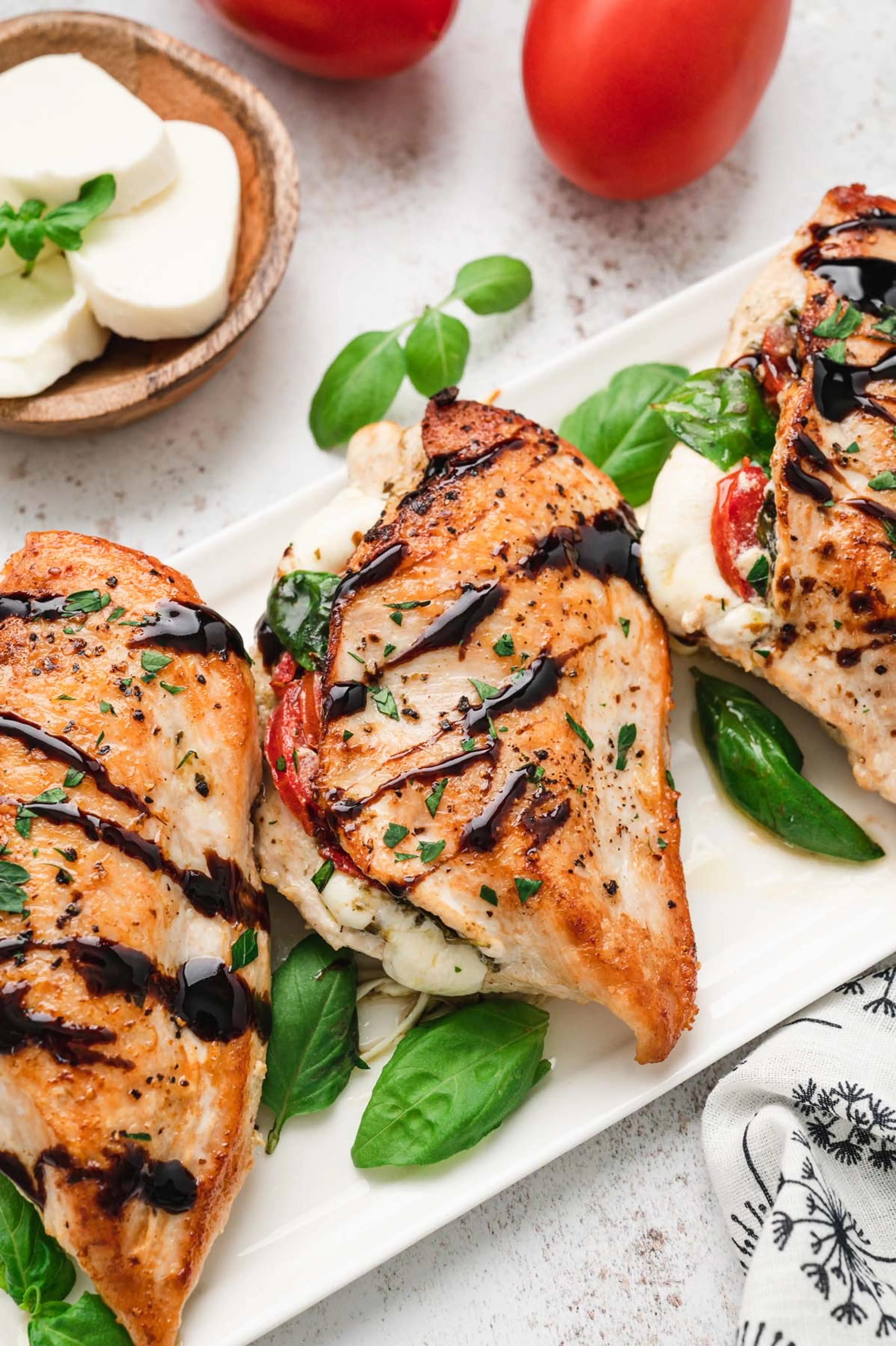 Caprese Stuffed Chicken Breast