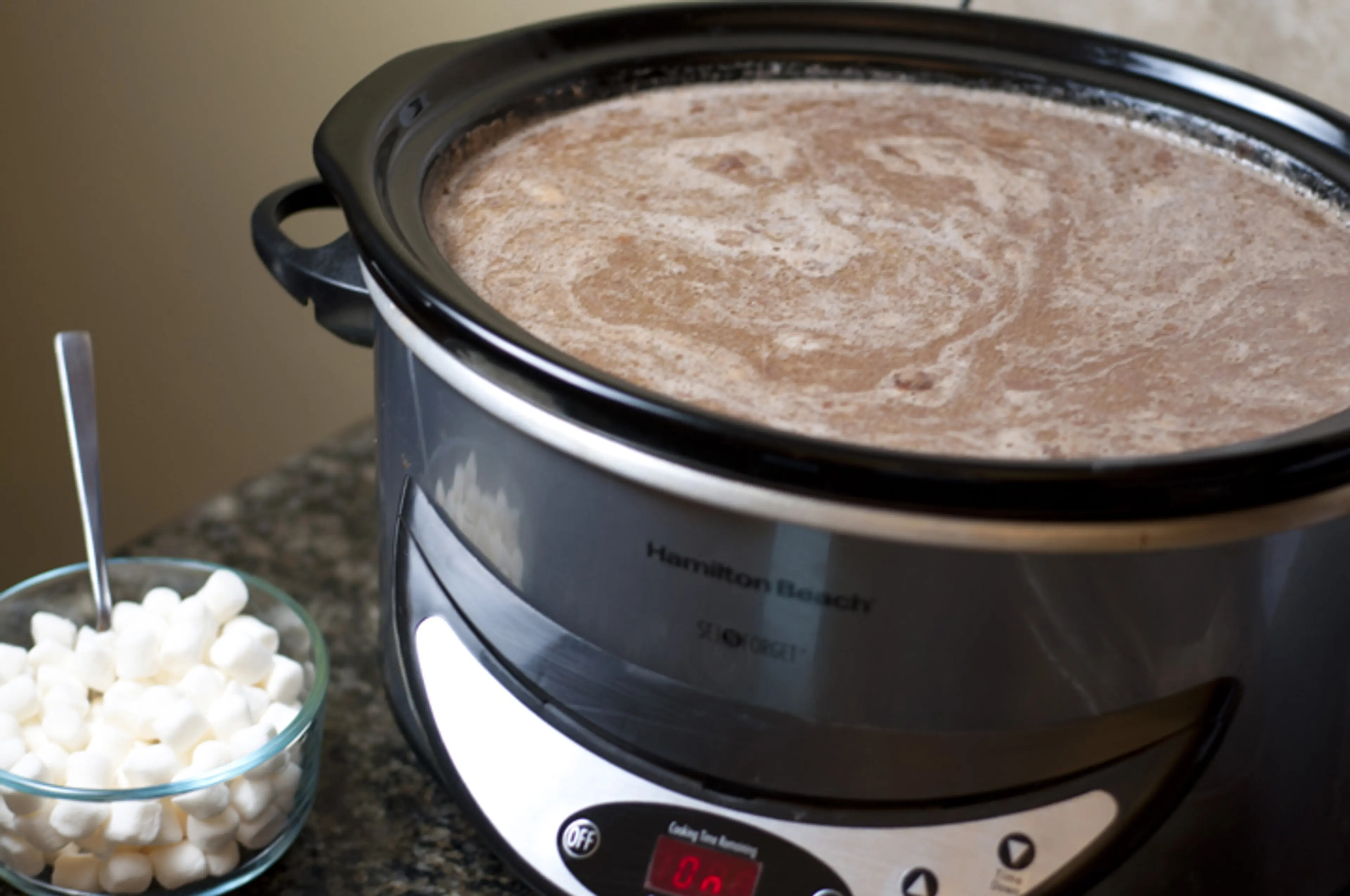 Creamy Crockpot Hot Chocolate
