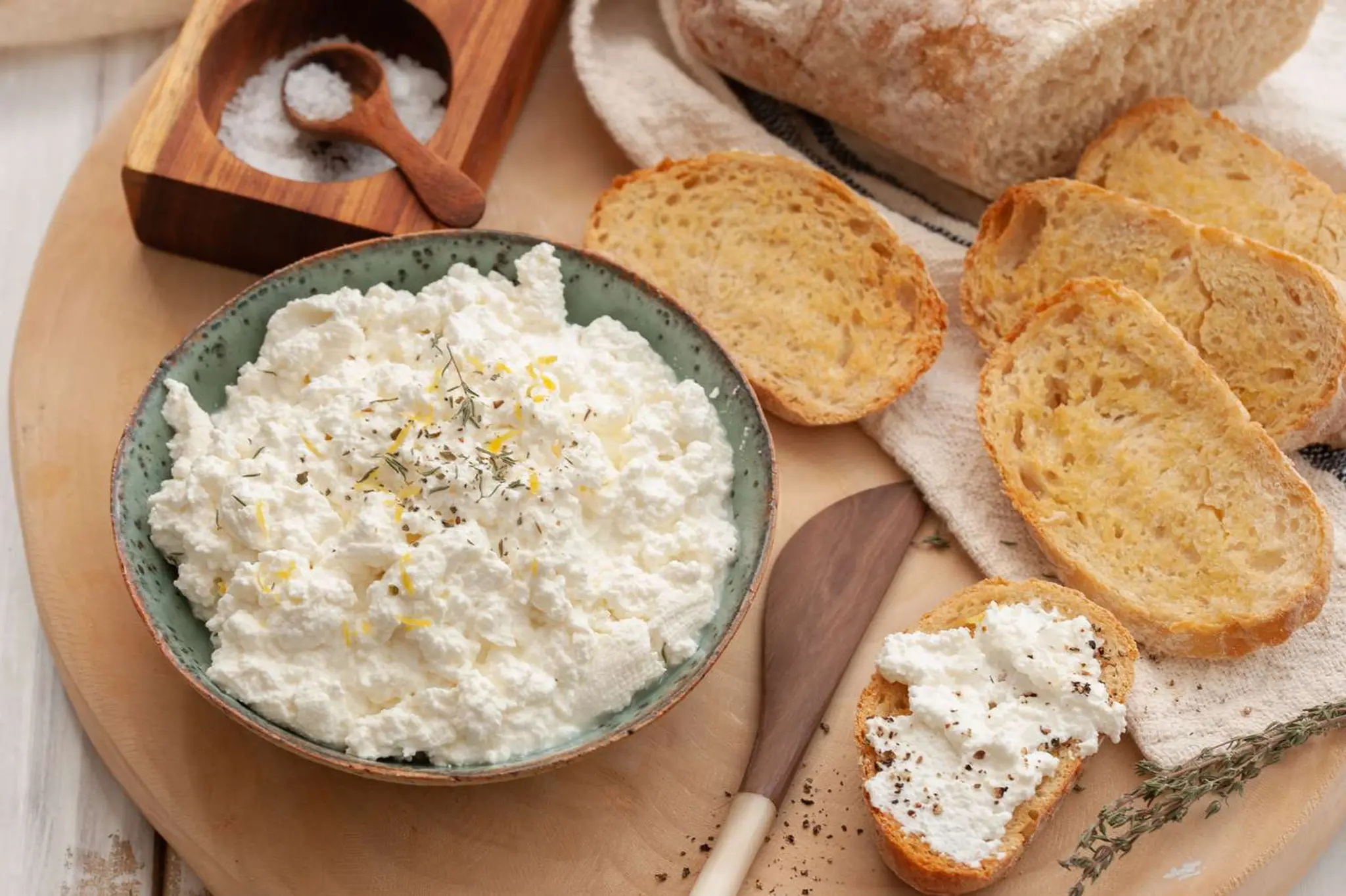 Homemade Ricotta Cheese With Buttermilk