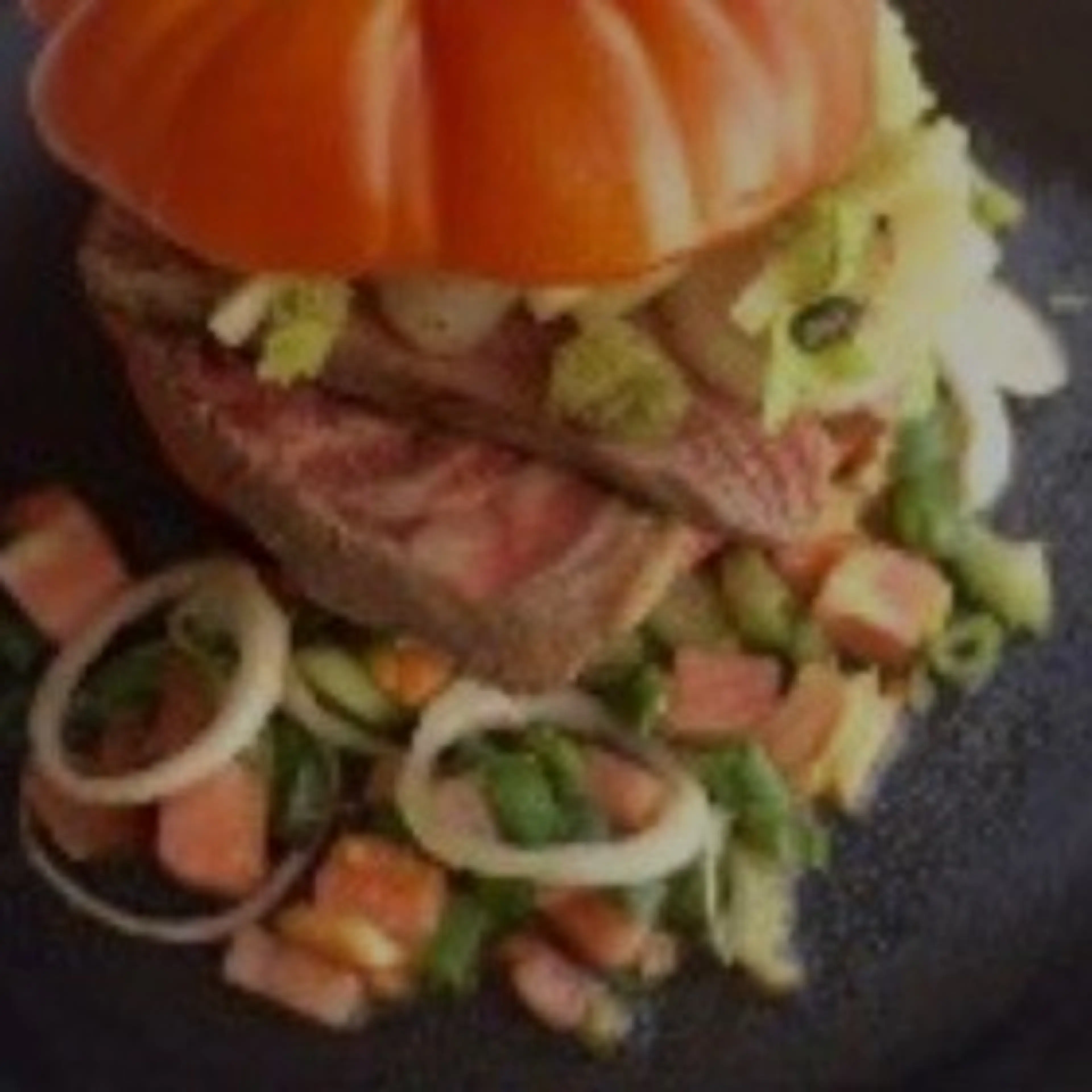 Burger de tomate Bloody Mary