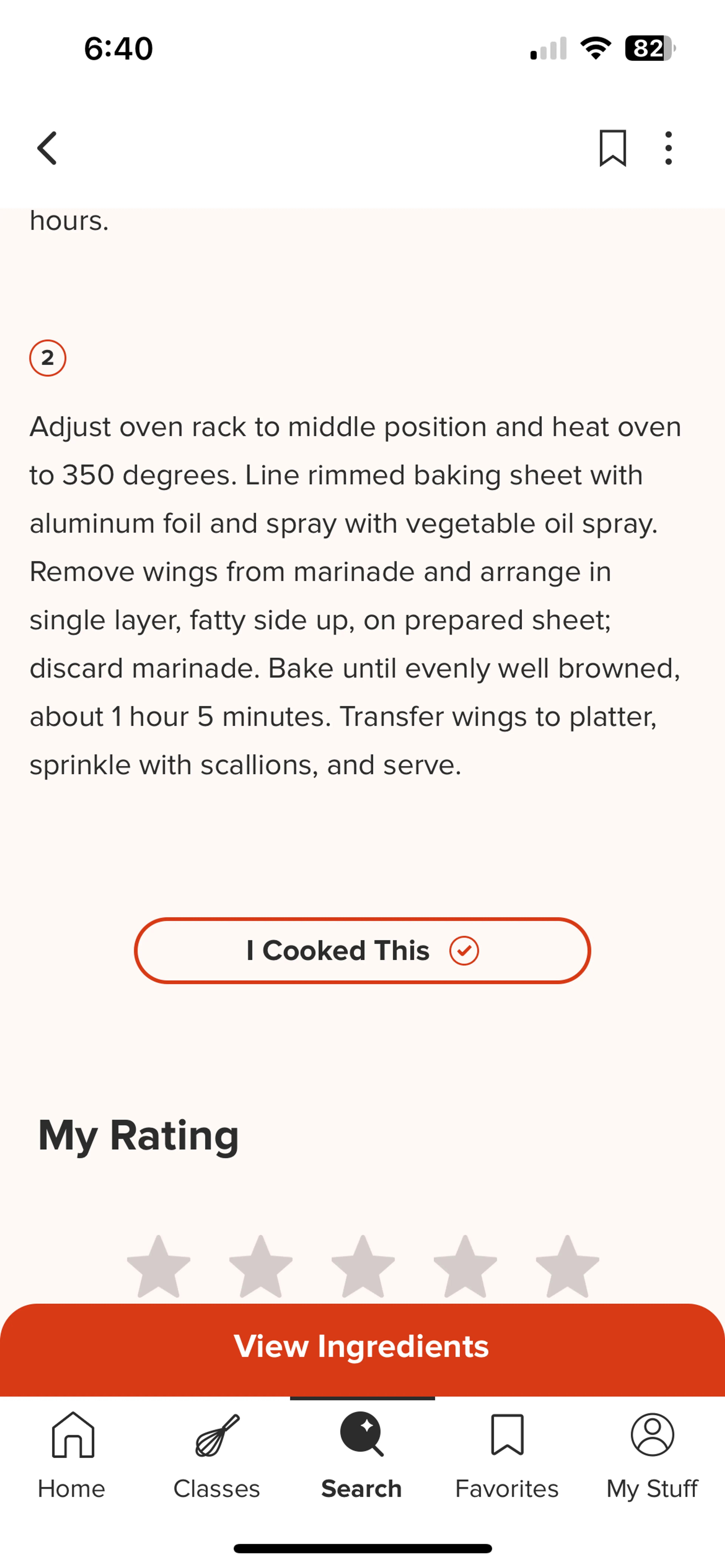 Soy Sauce Chicken Wings