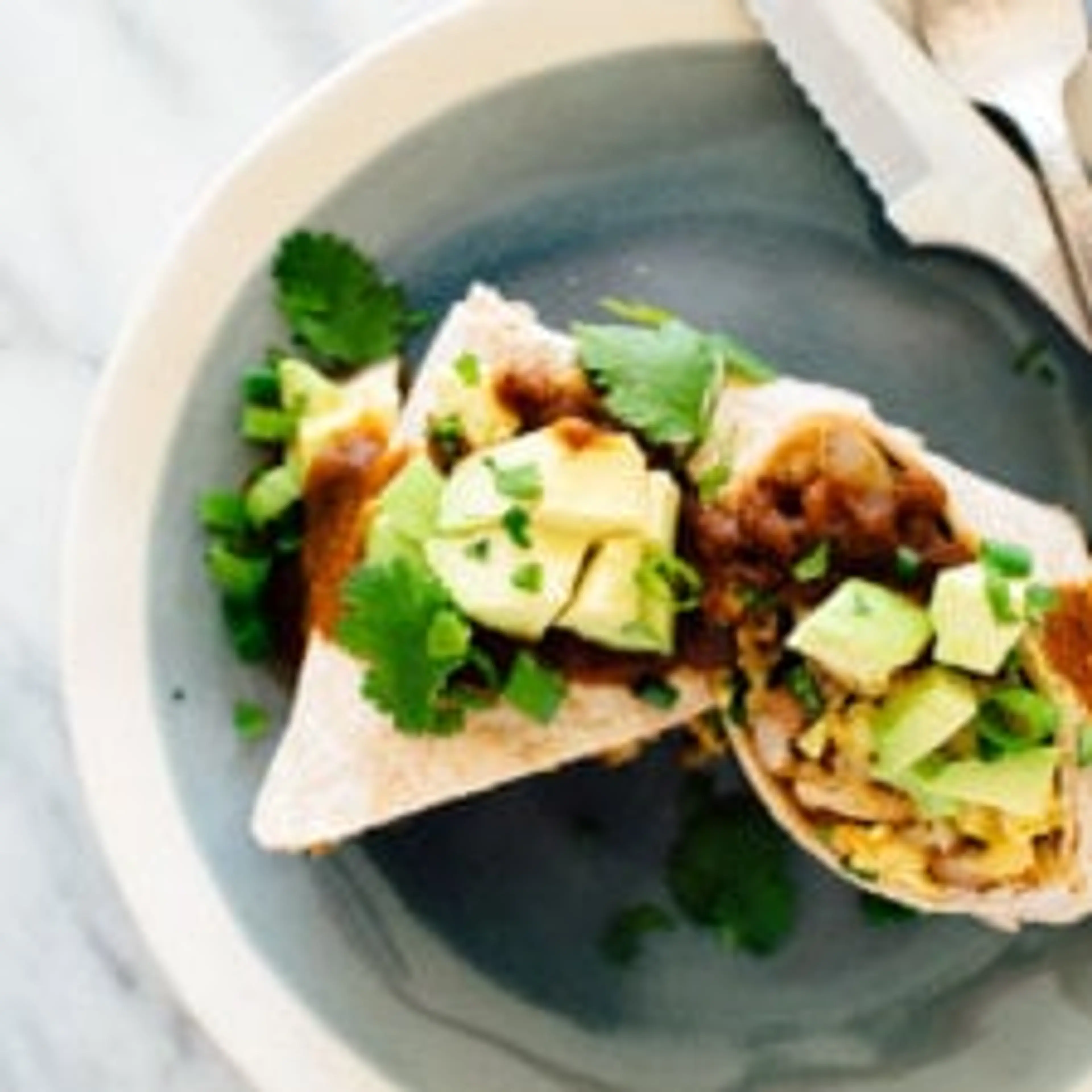 Vegetarian Breakfast Burritos