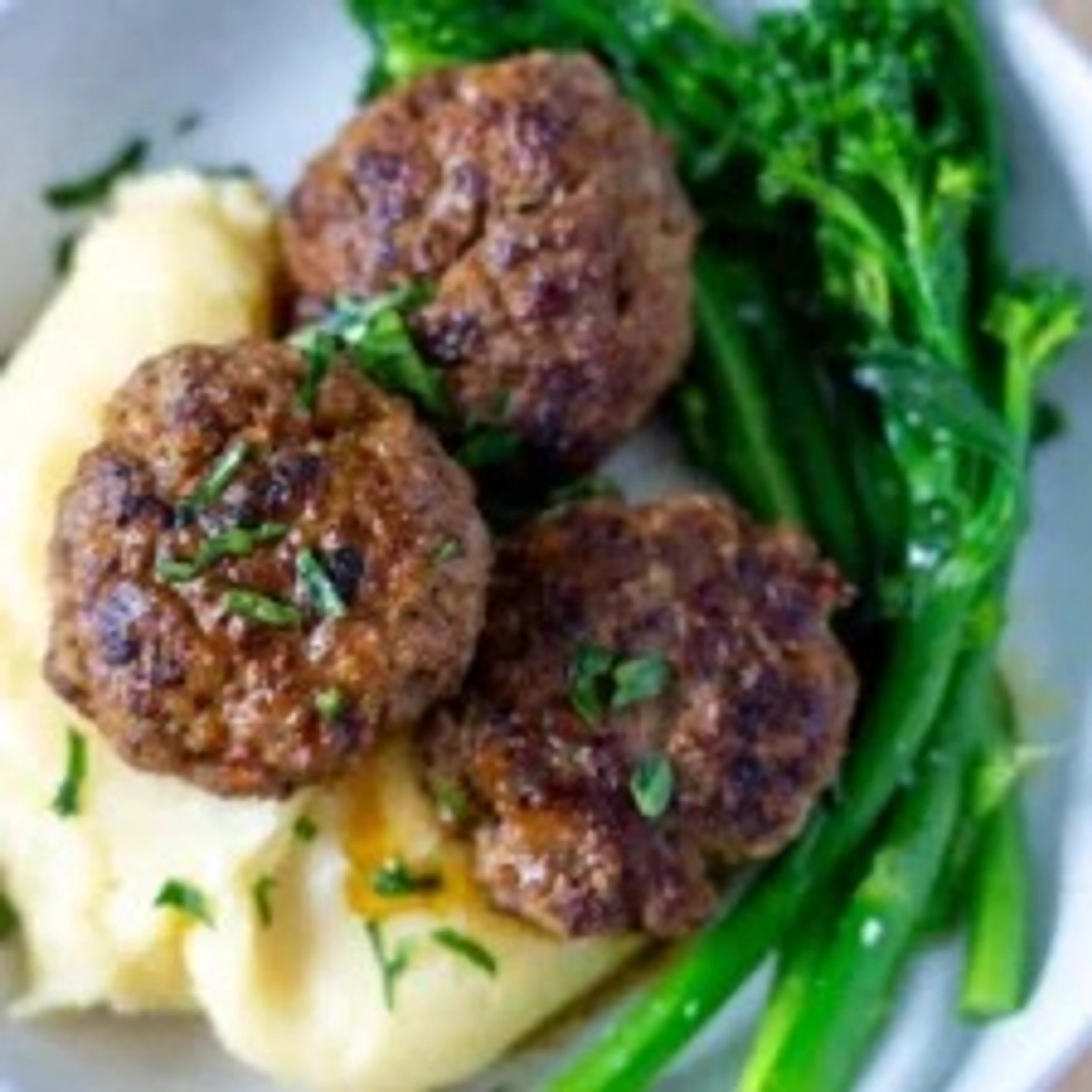 Juicy Beef Rissoles