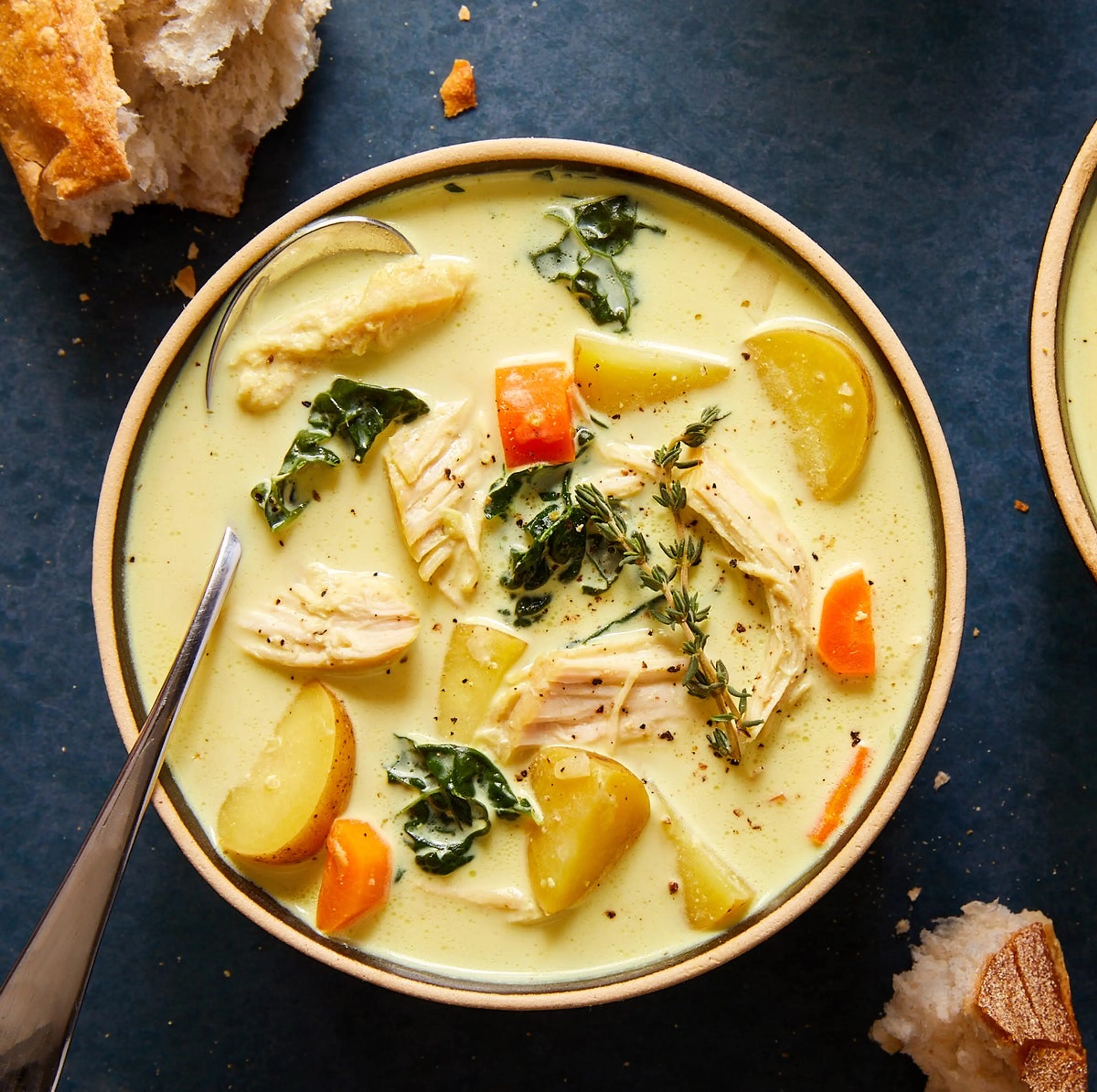 Slow-Cooker Creamy Chicken & Potato Soup