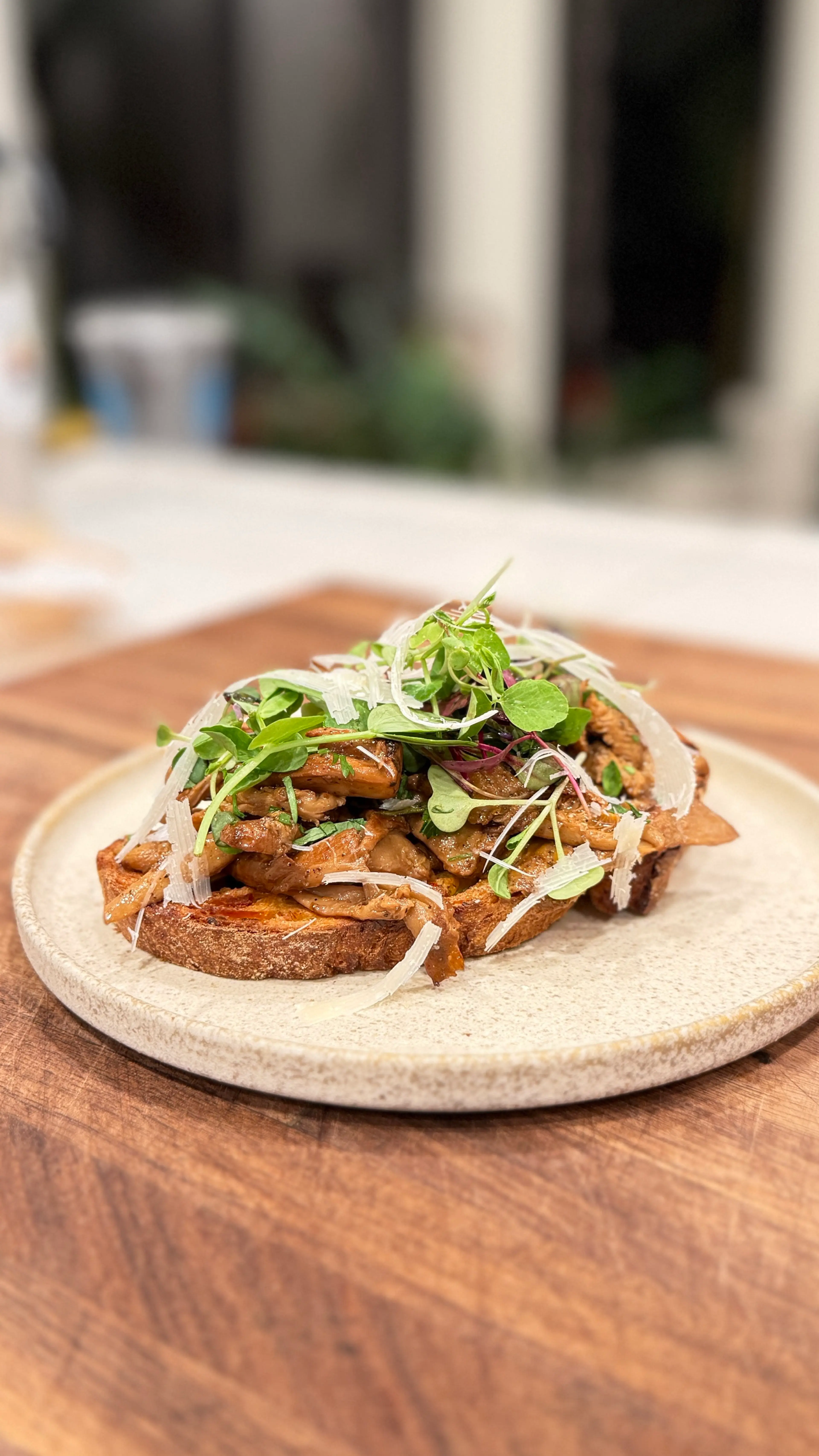 🍄‍🟫Chanterelles on Toast