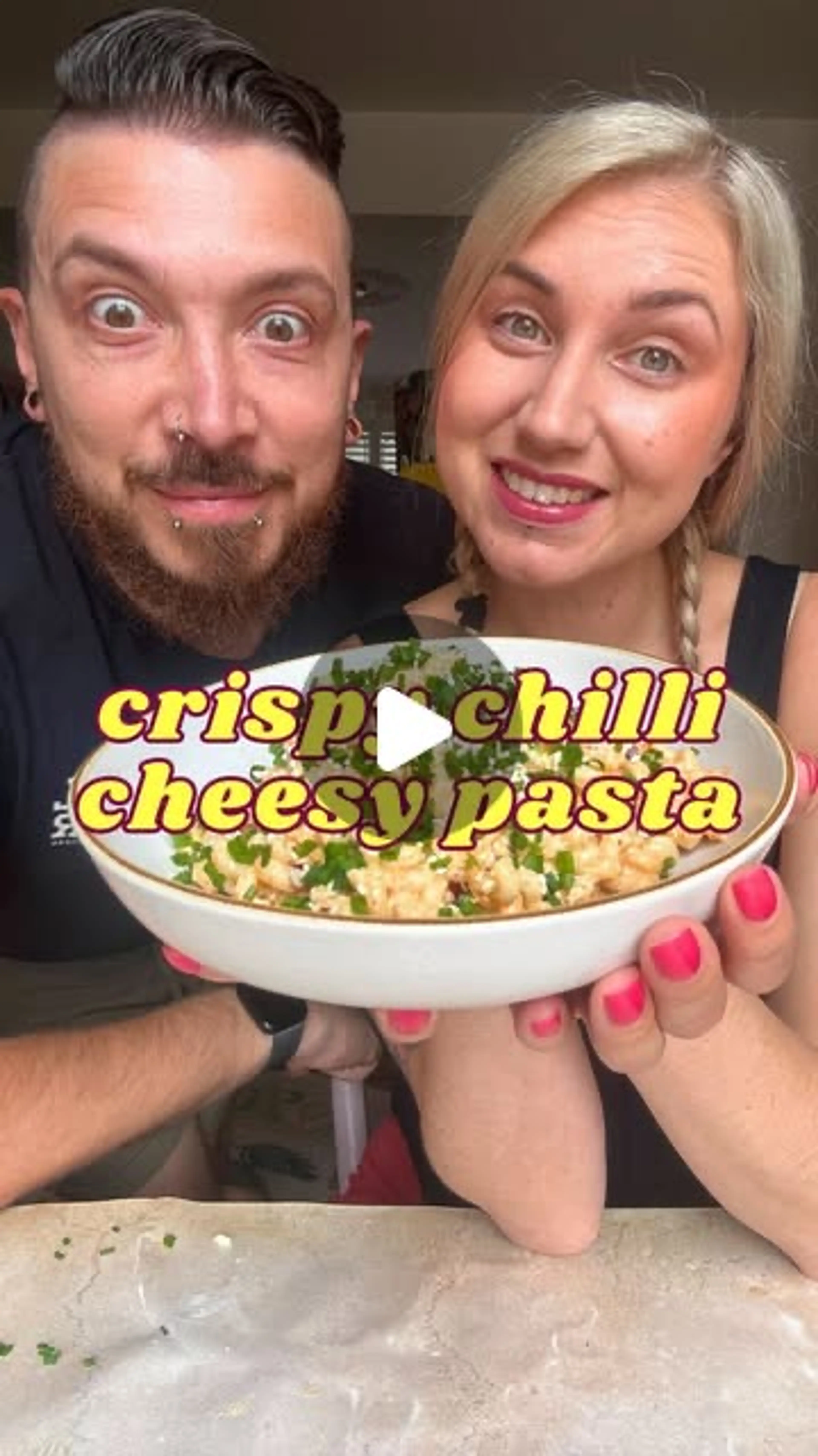 Cheesy Chilli Crisp Pasta