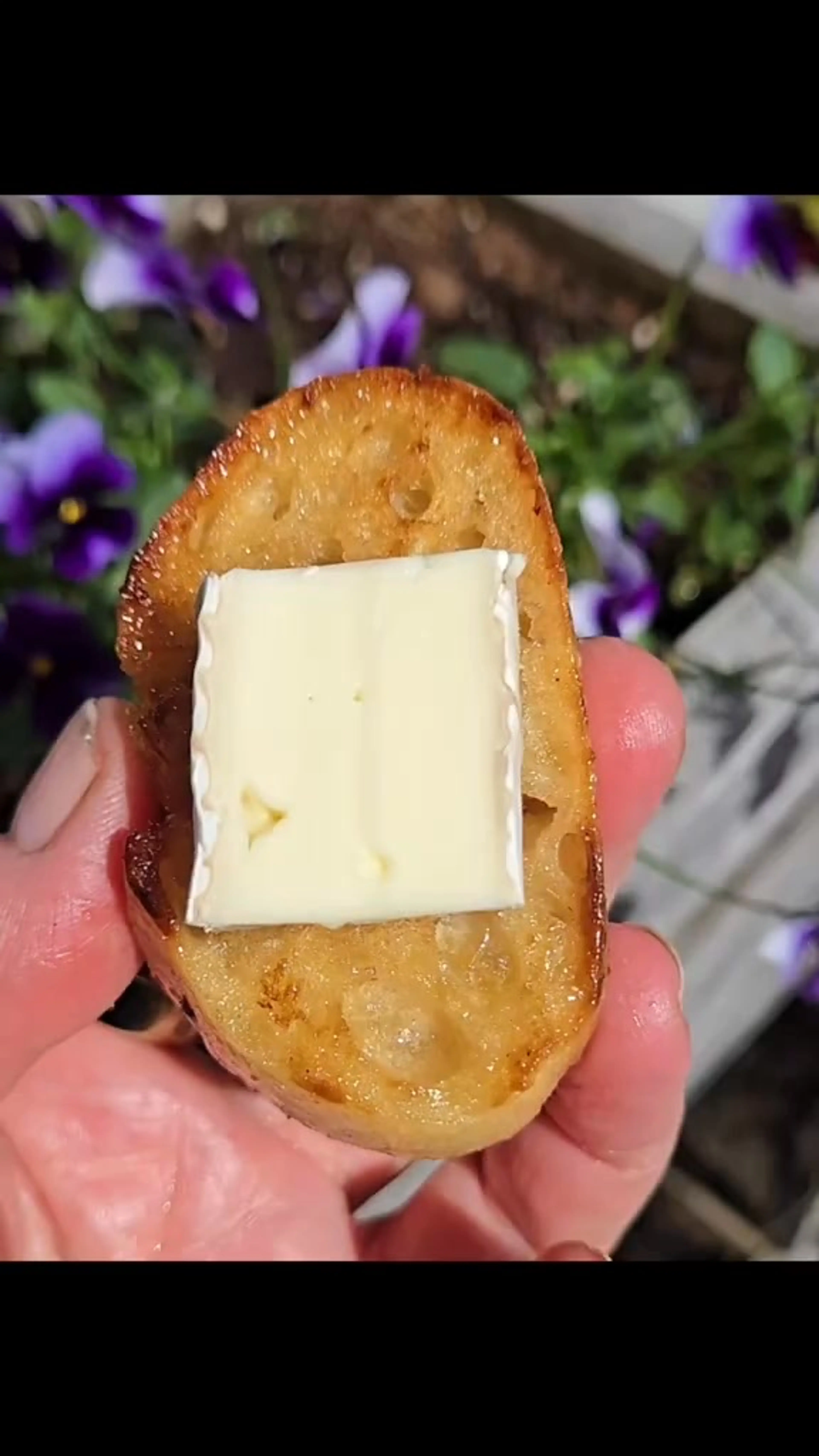 4-ingredient Grilled French Toast With Soft Cheese (Brie)