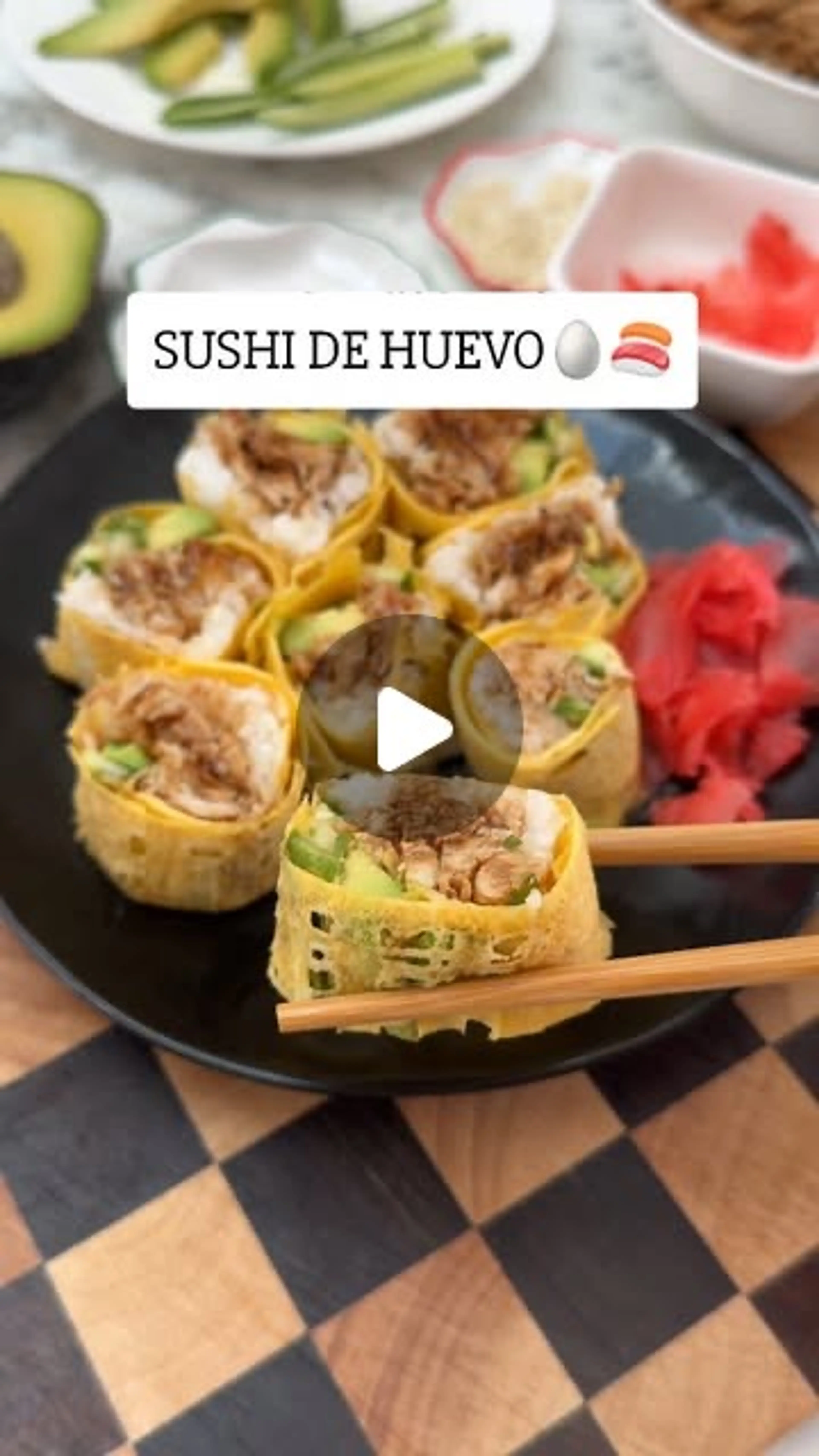 Sushi De Huevo