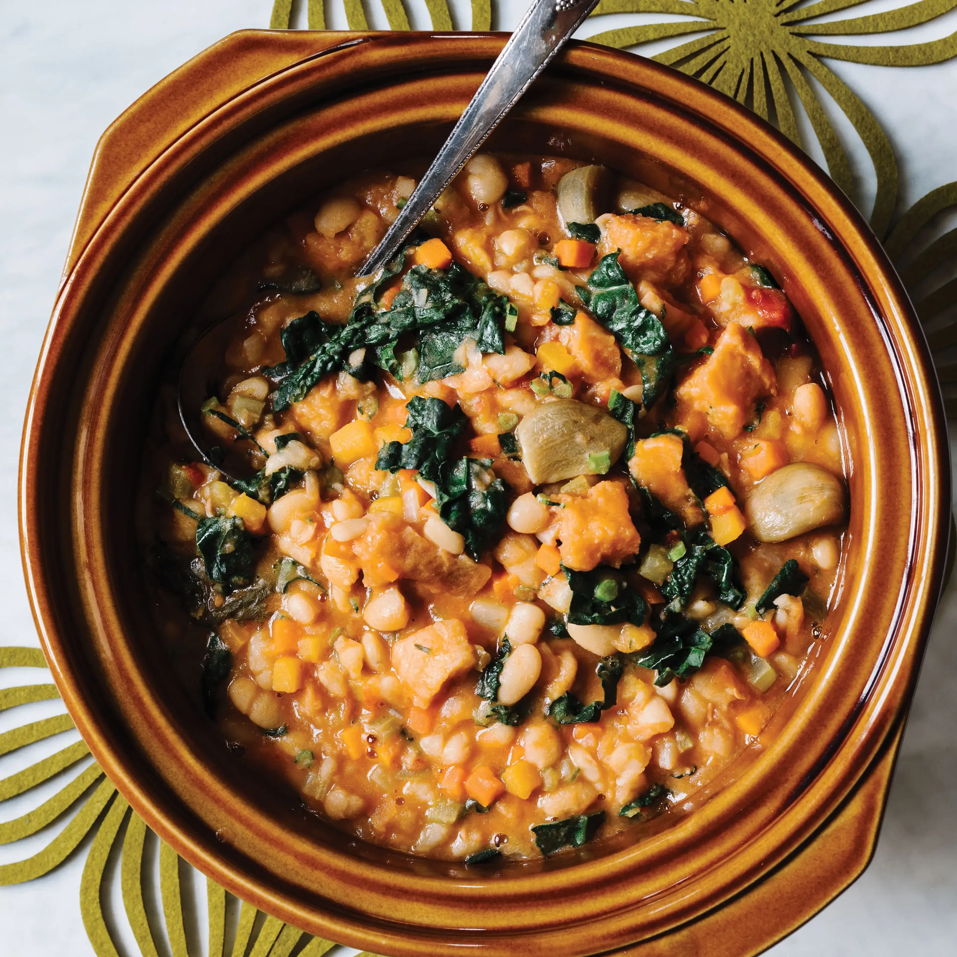 Slow Cooker Rockwell Ribollita