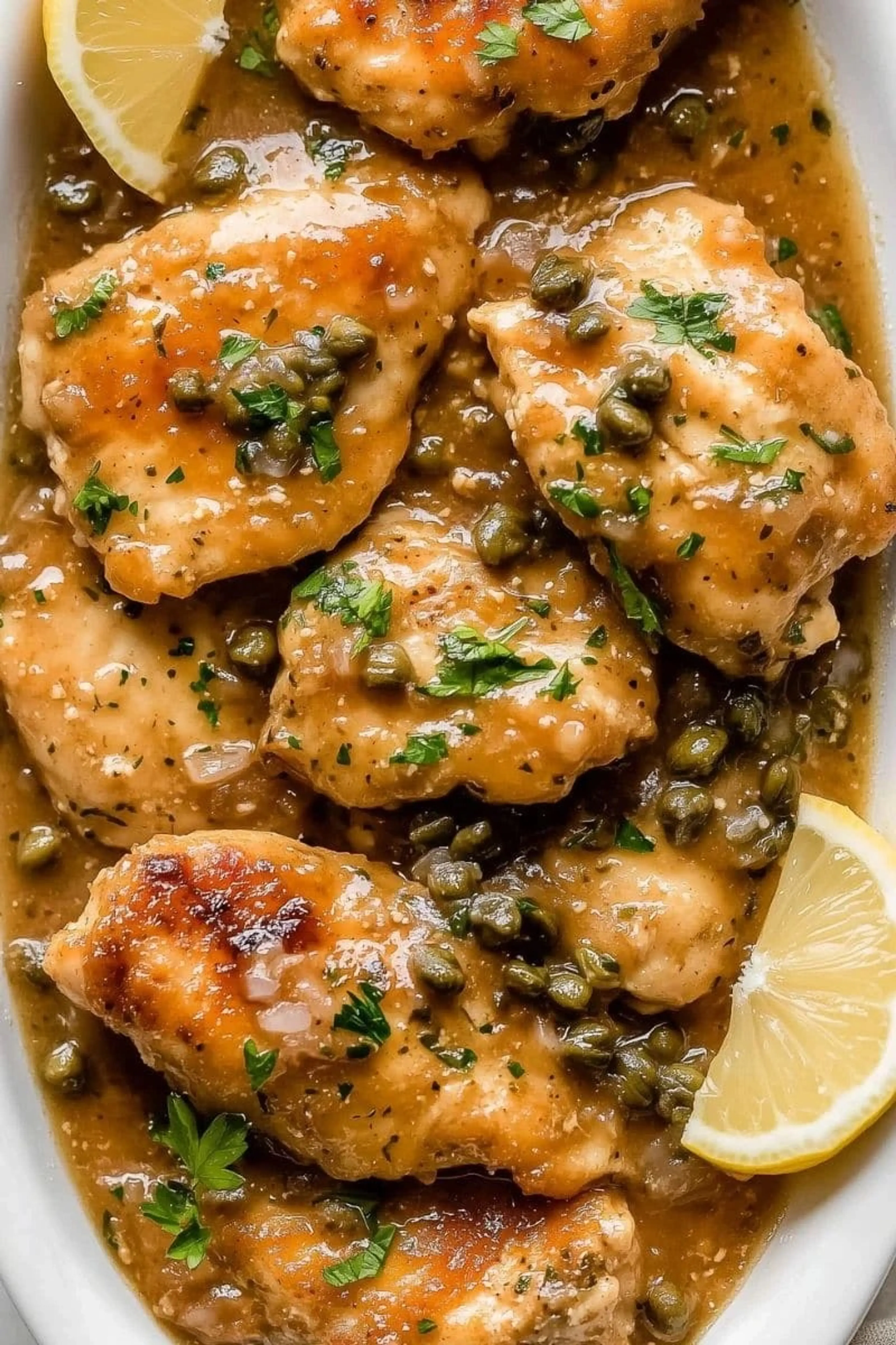 Crockpot Chicken Piccata