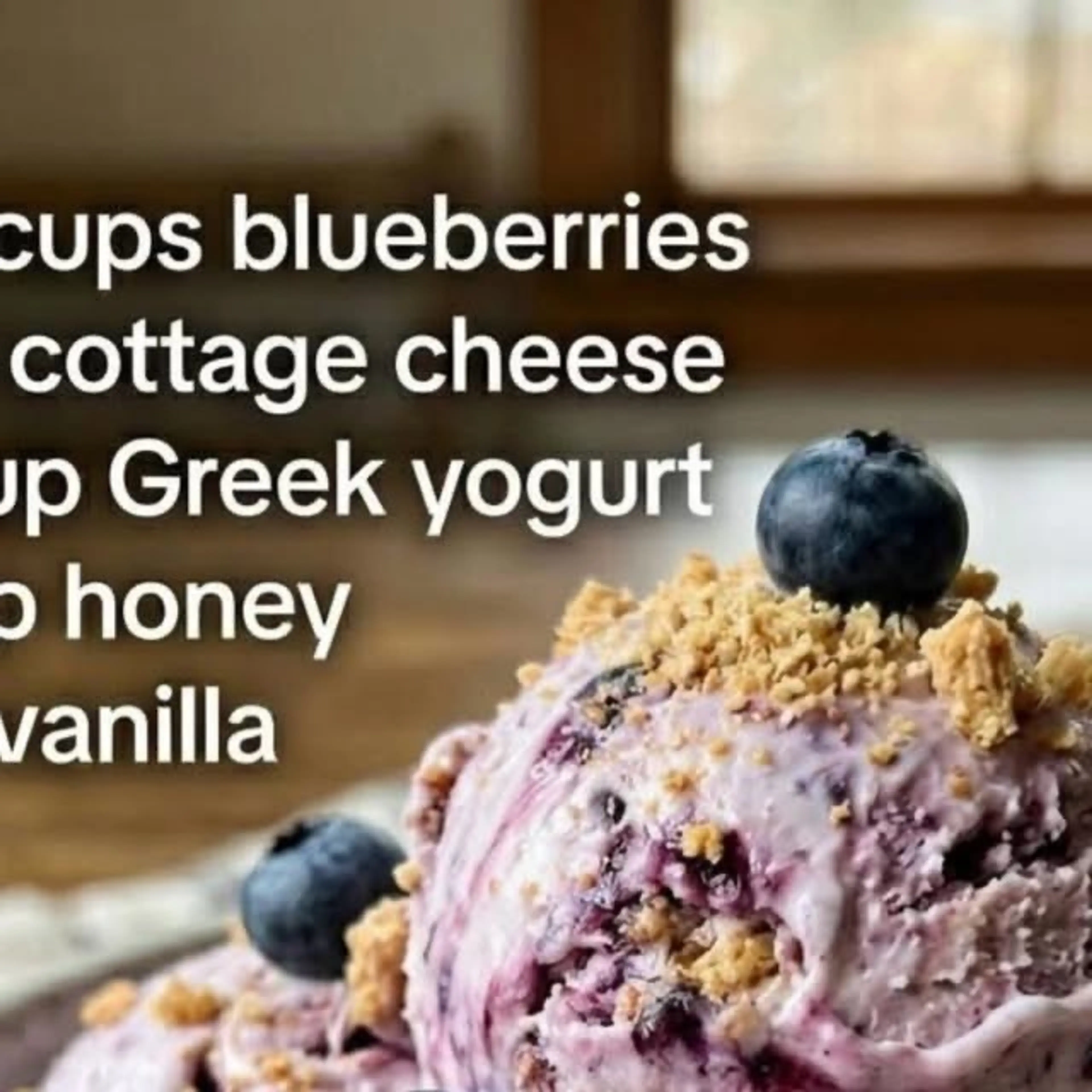 Creamy, Tangy, and Bursting with Blueberry Flavor. Cottage C