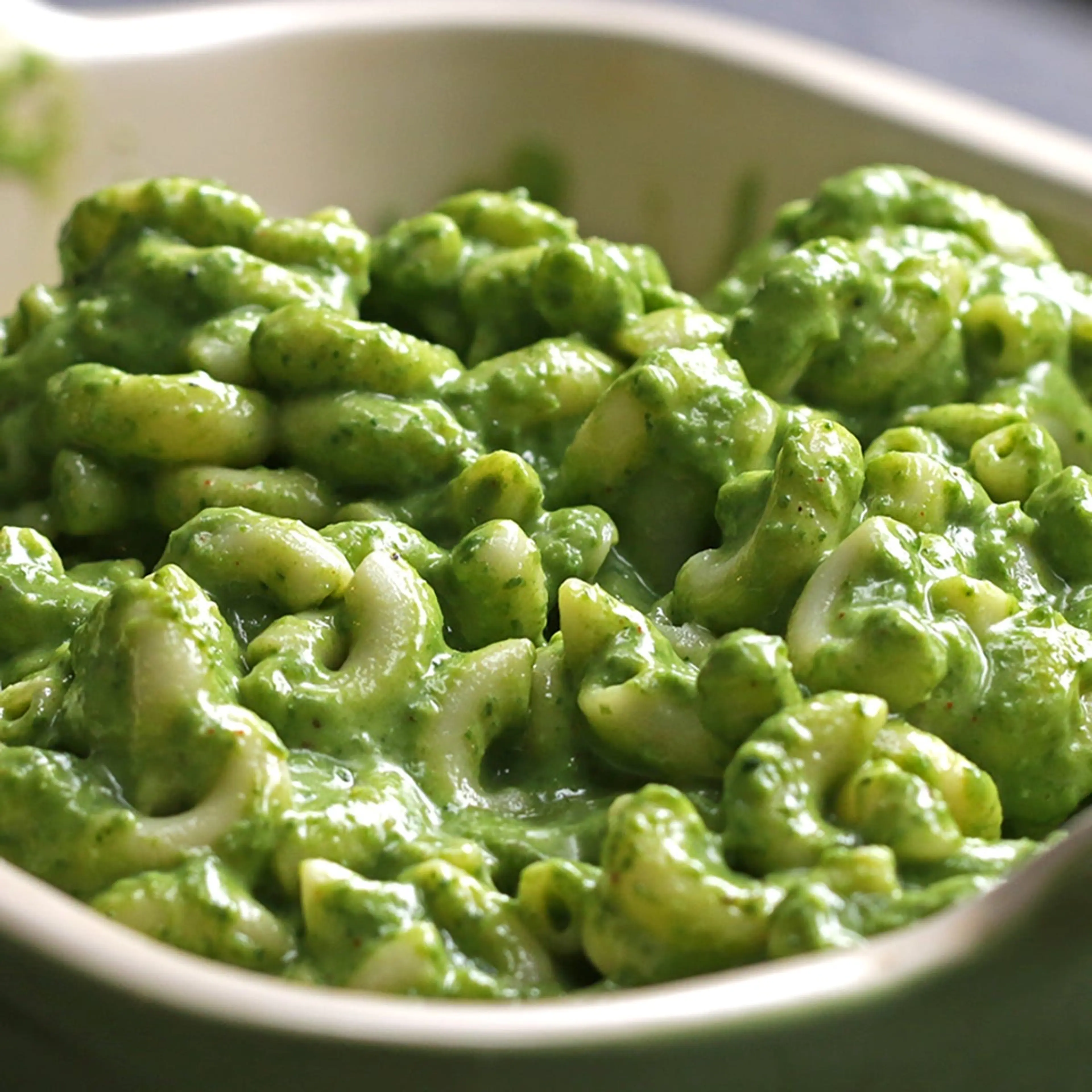 Green Mac & Cheese