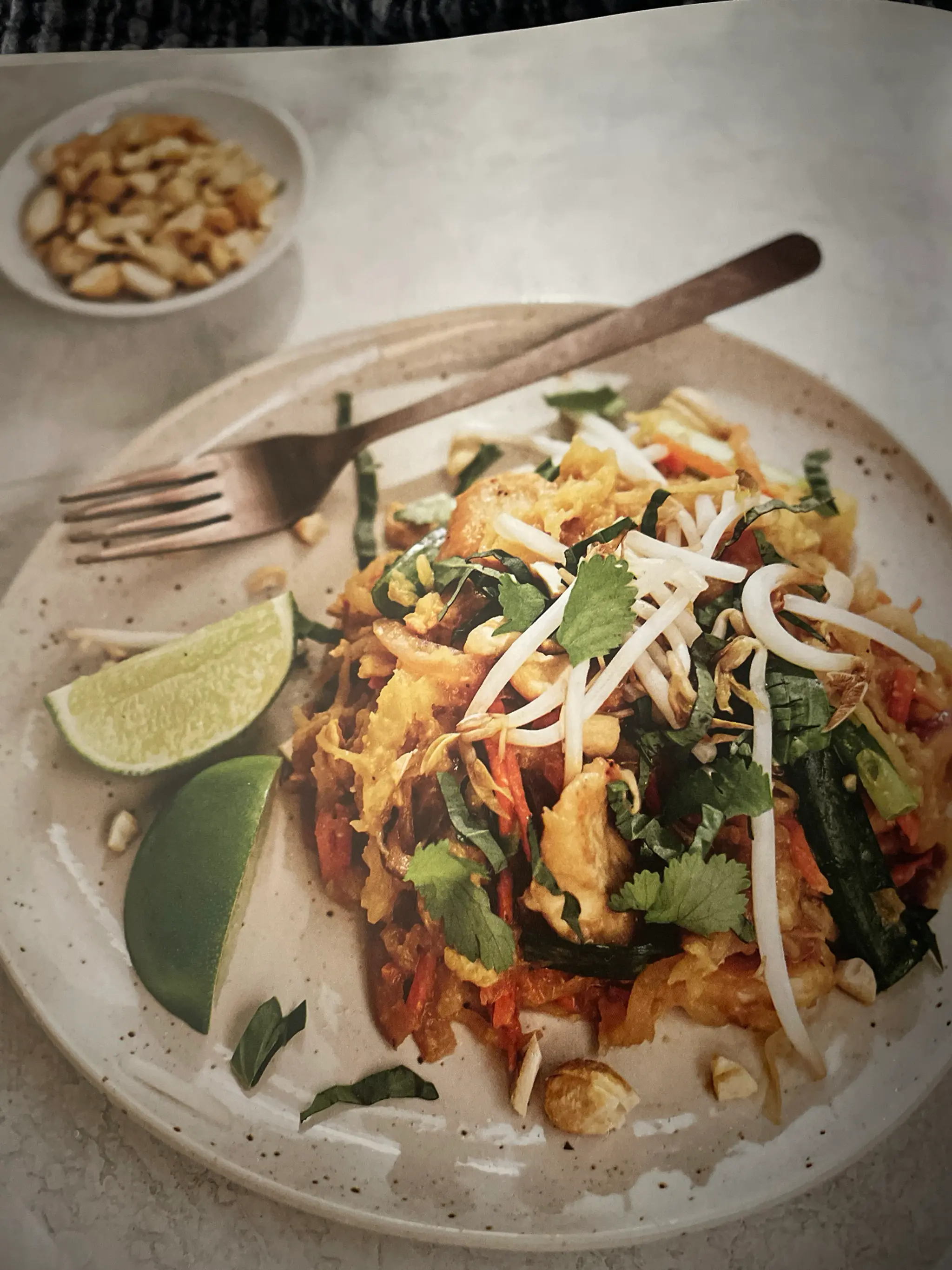 Spaghetti Squash Pad Thai