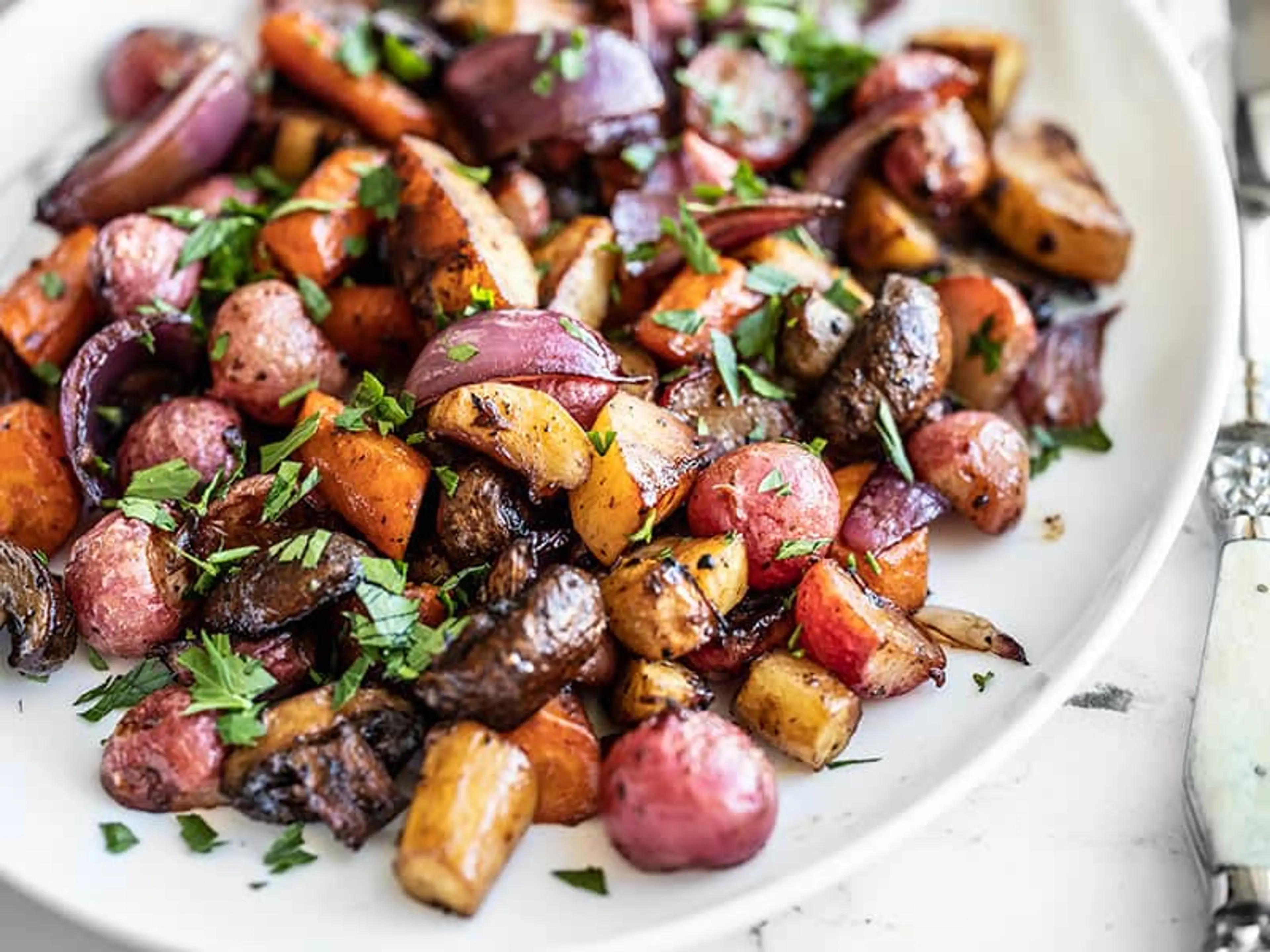 Balsamic Roasted Vegetables