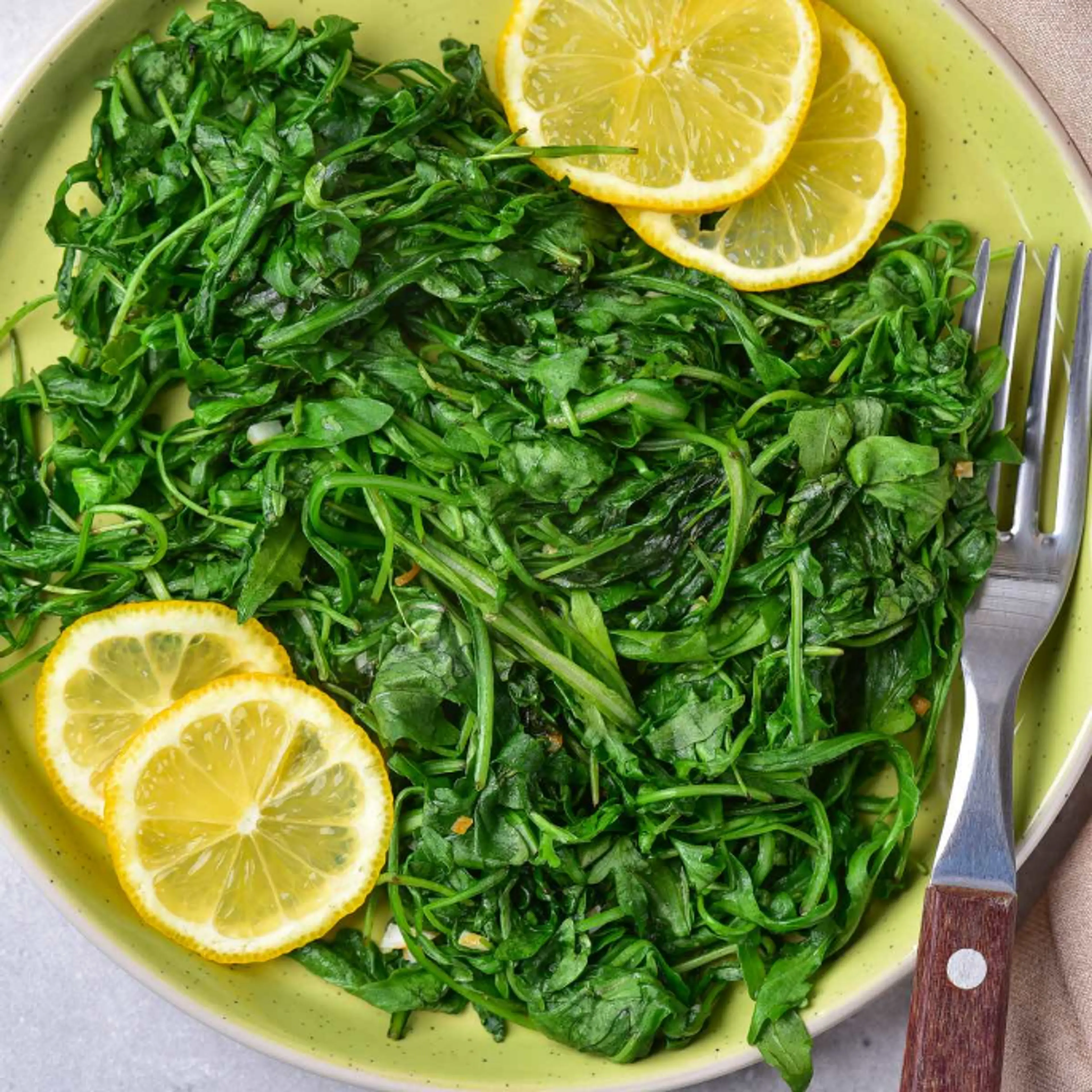 Sautéed arugula