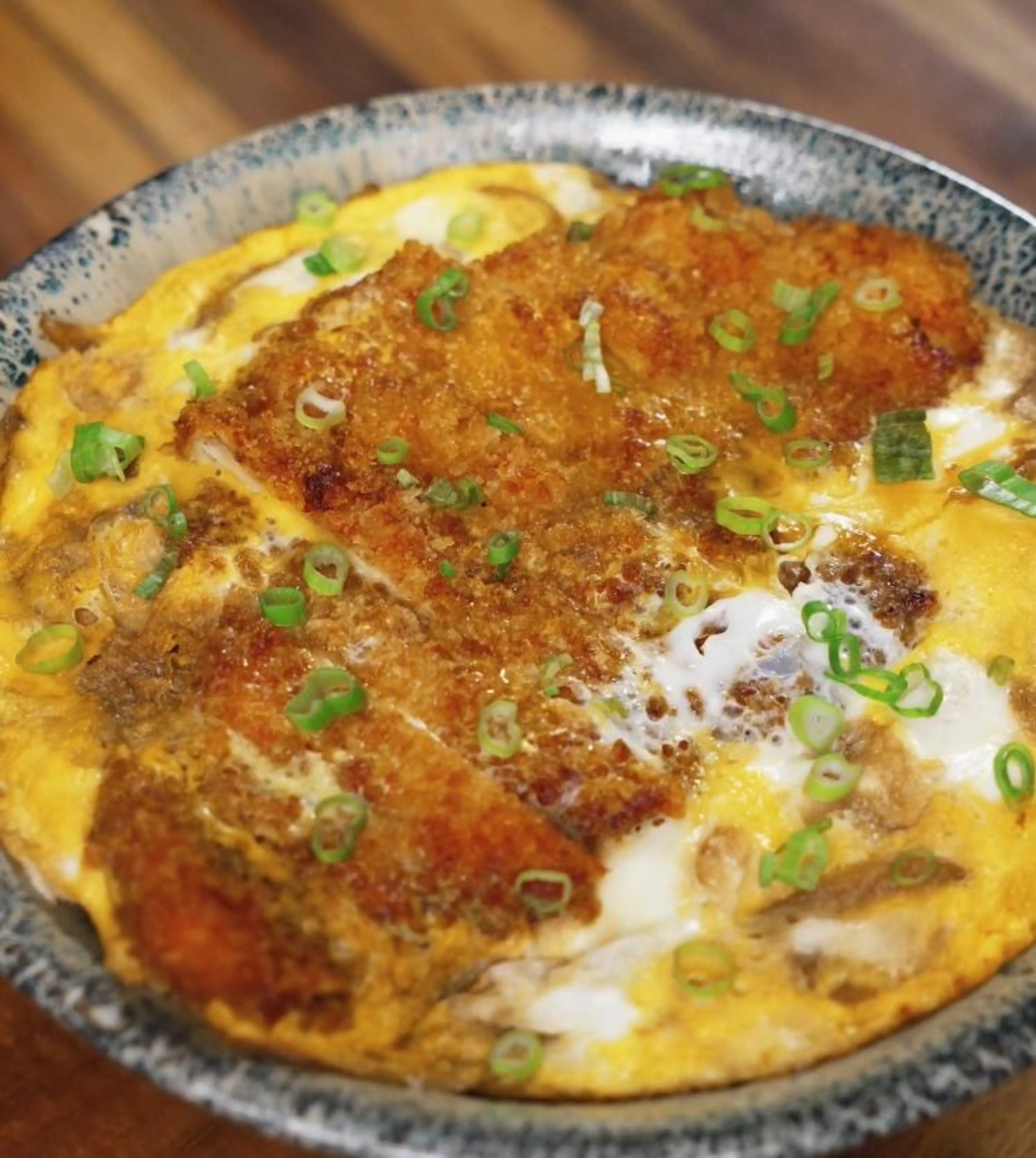 Katsudon Japanese Pork Cutlet and Egg Rice Bowl