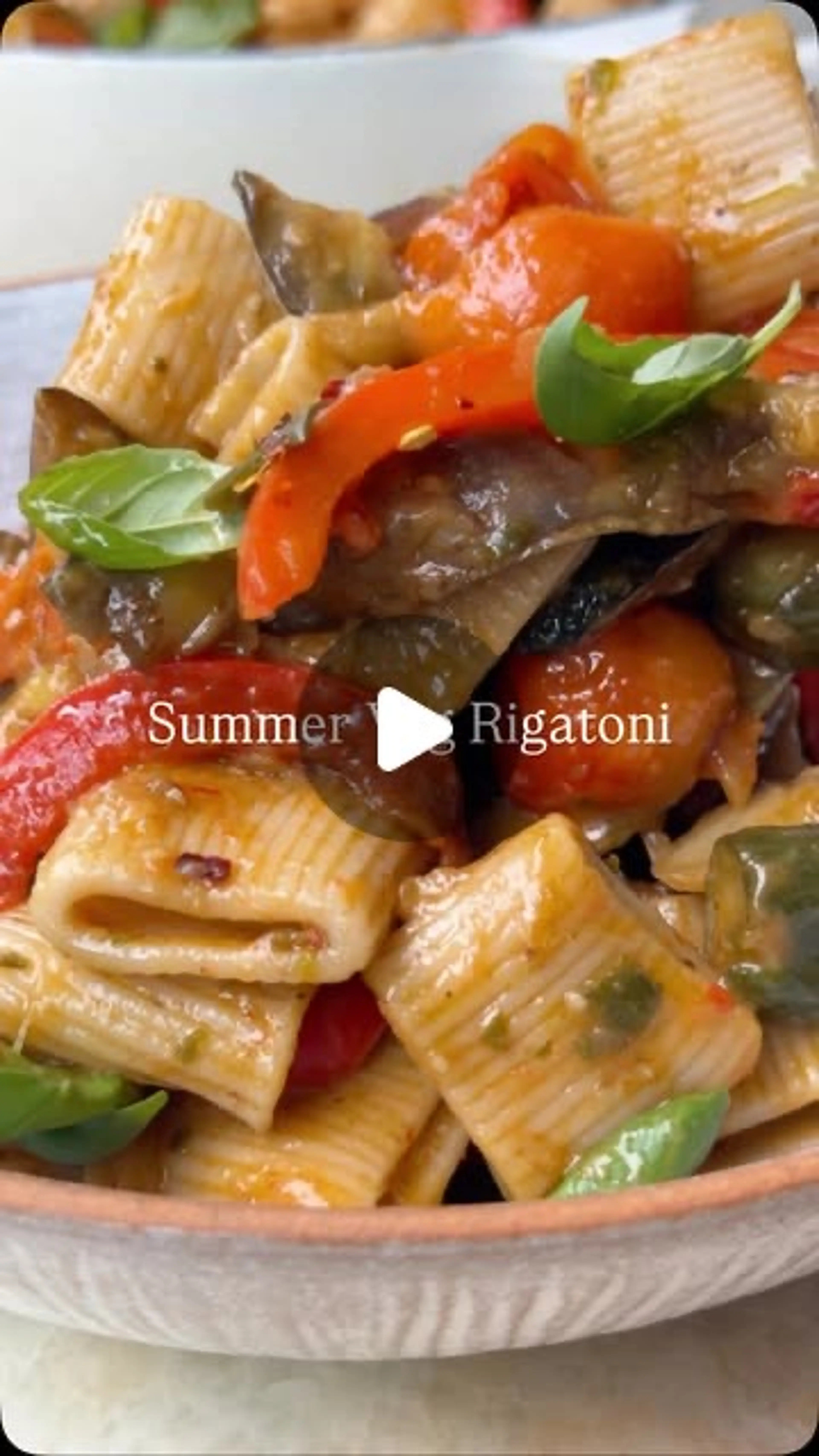 Summer Veg Rigatoni