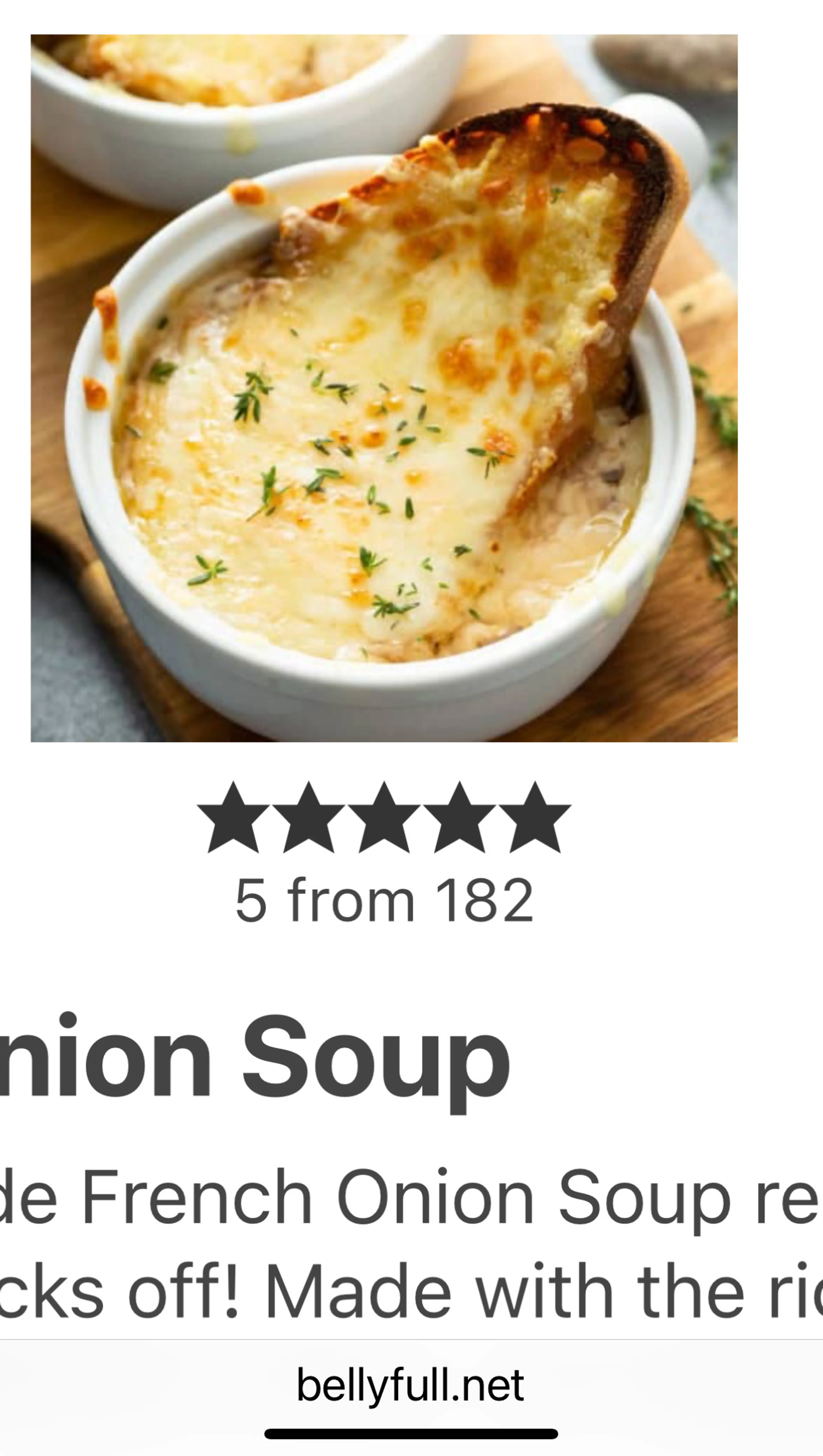 French Onion Soup
