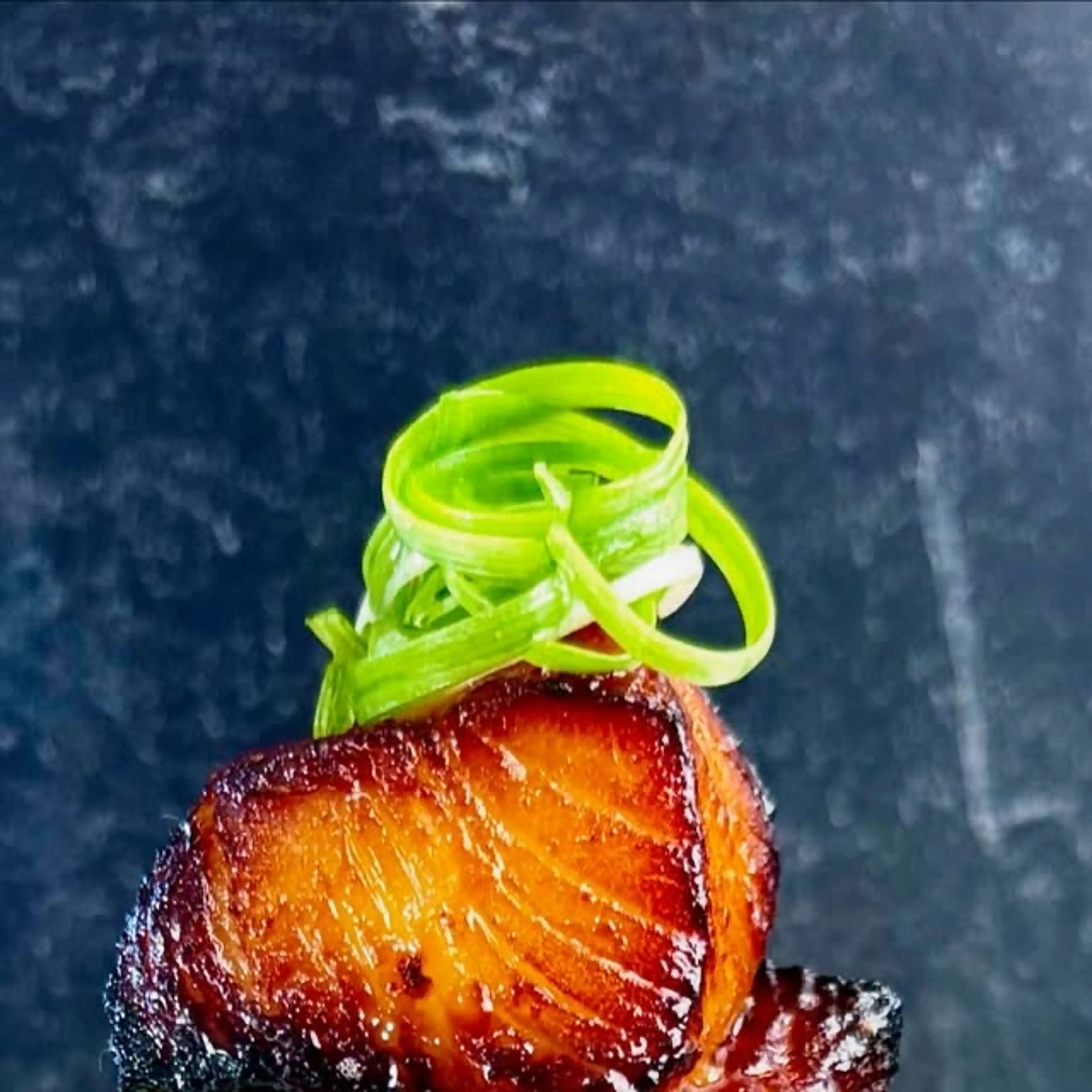 Tangerine–miso Glazed Black Cod