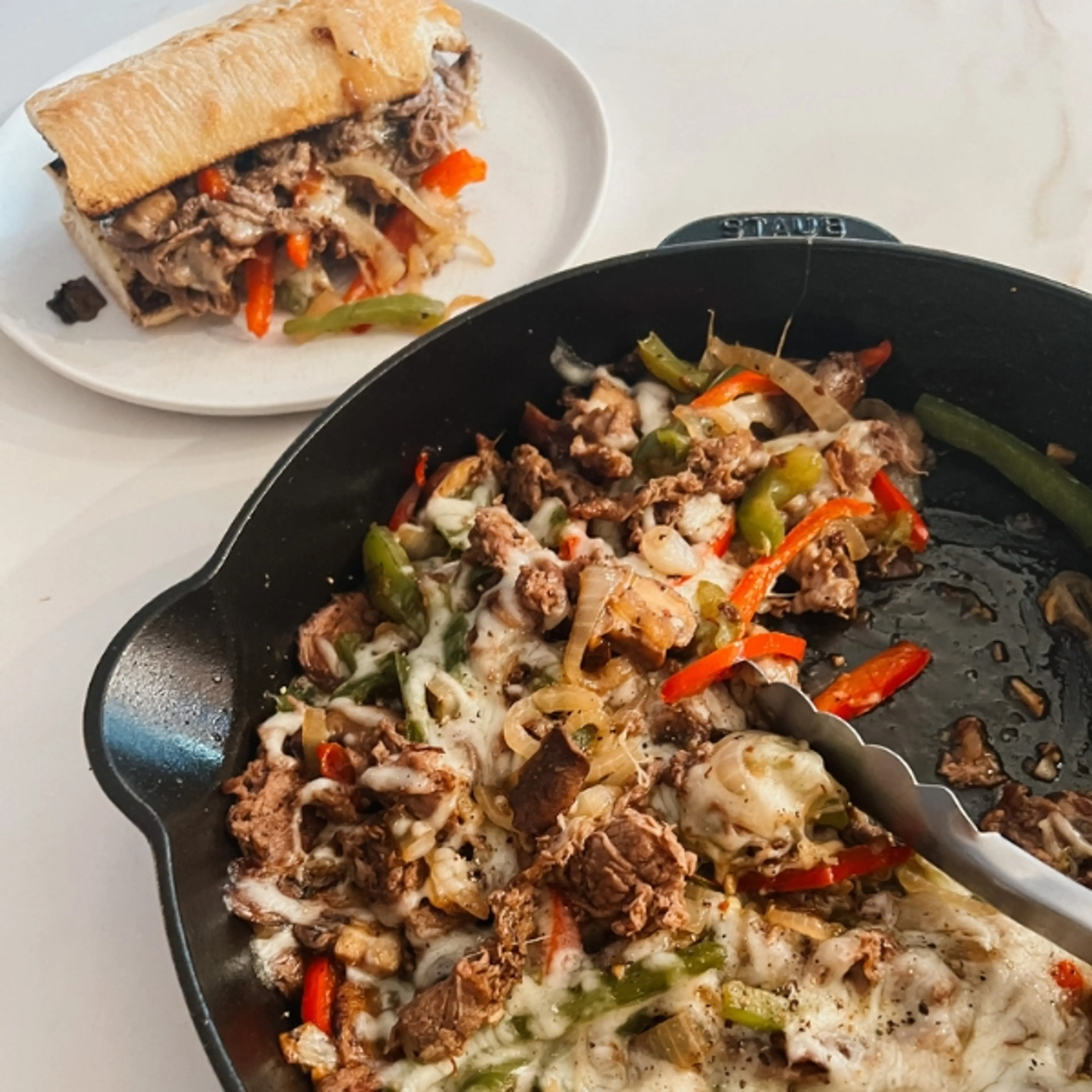 Cheesesteak Skillet