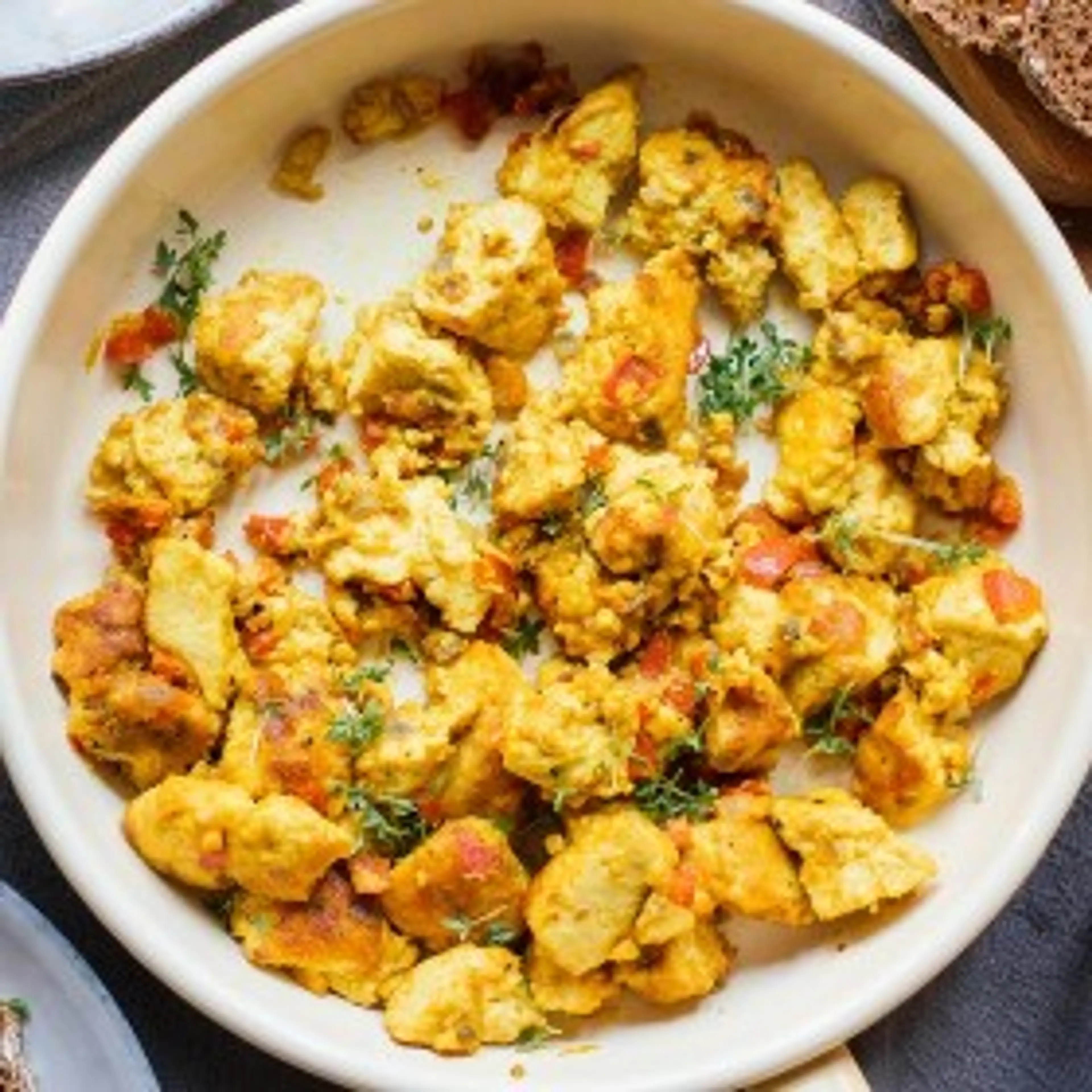 Rührtofu - scrambled Tofu