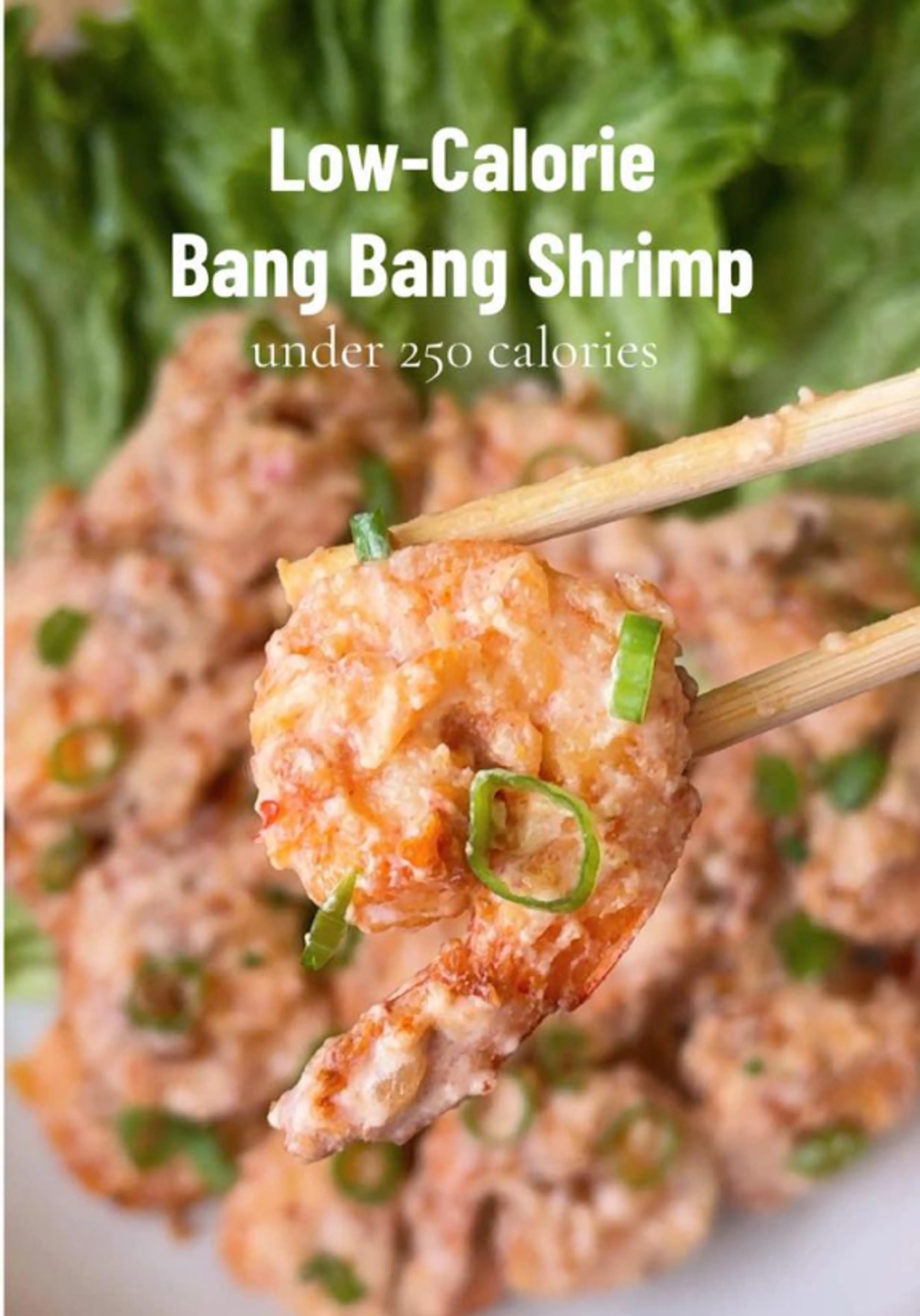 Low-calorie Bang Bang Shrimp