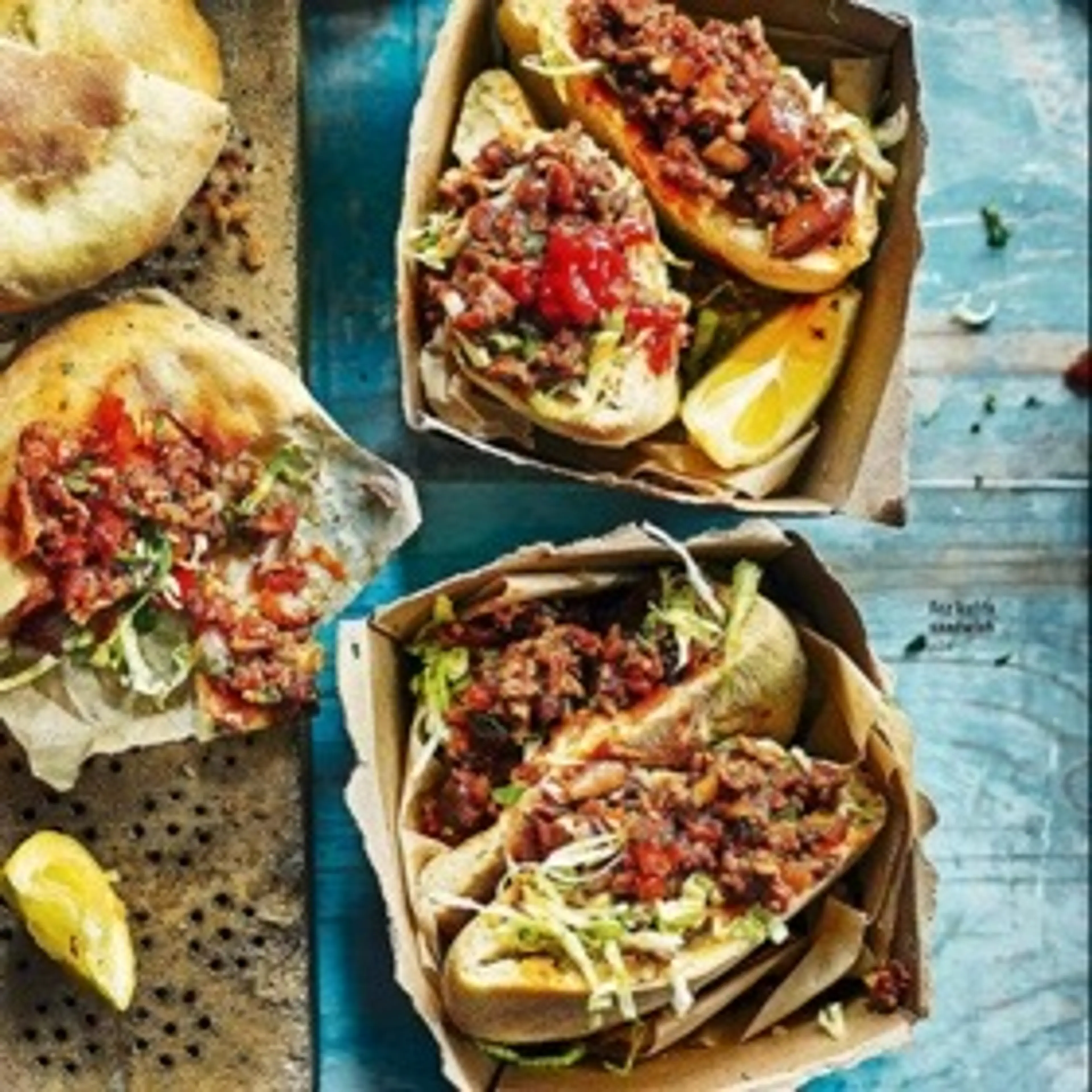 Fez kefta sandwich