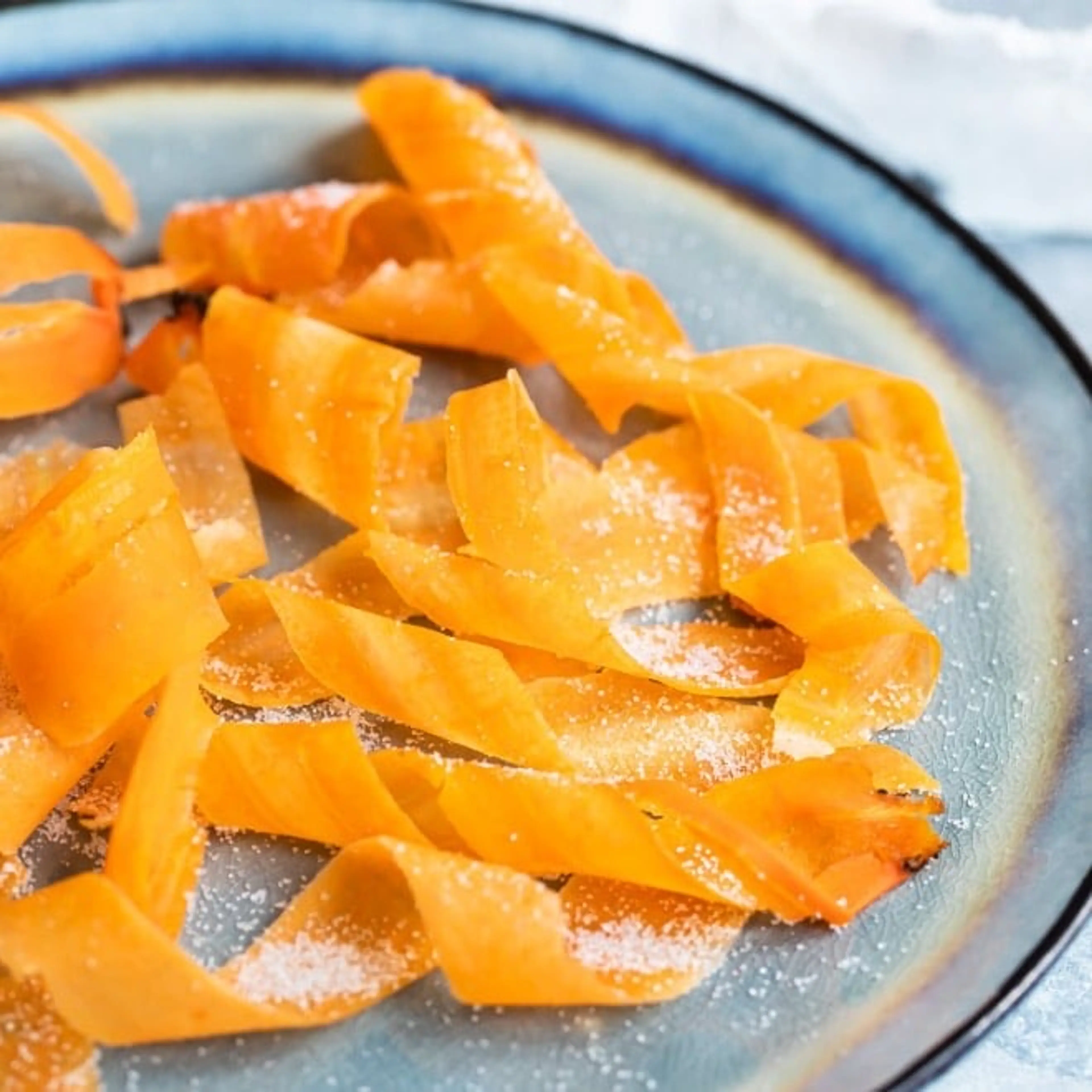 Candied Carrot Curls