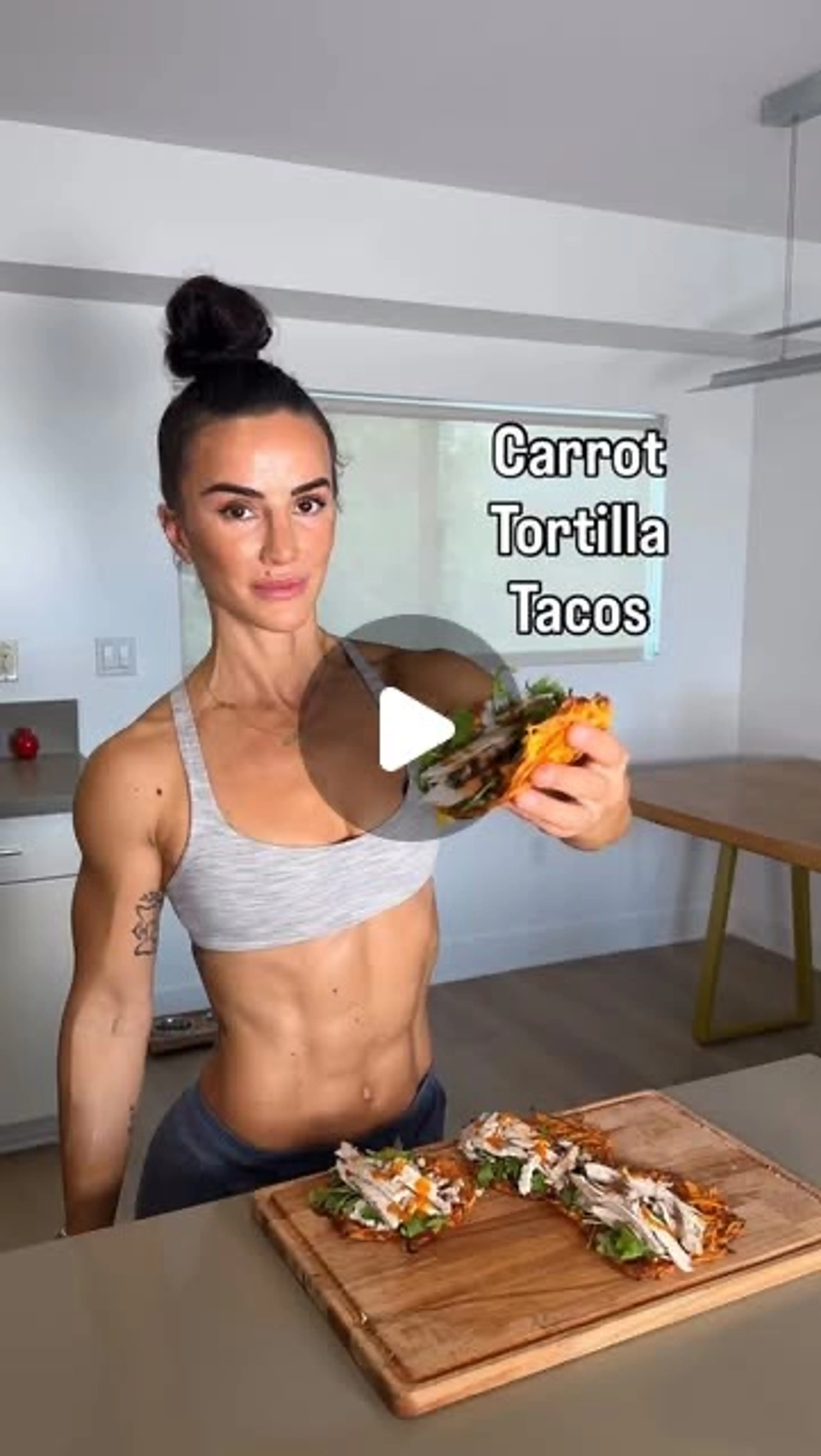 Carrot Tortilla Tacos - Packed with Protein, Delicious and S