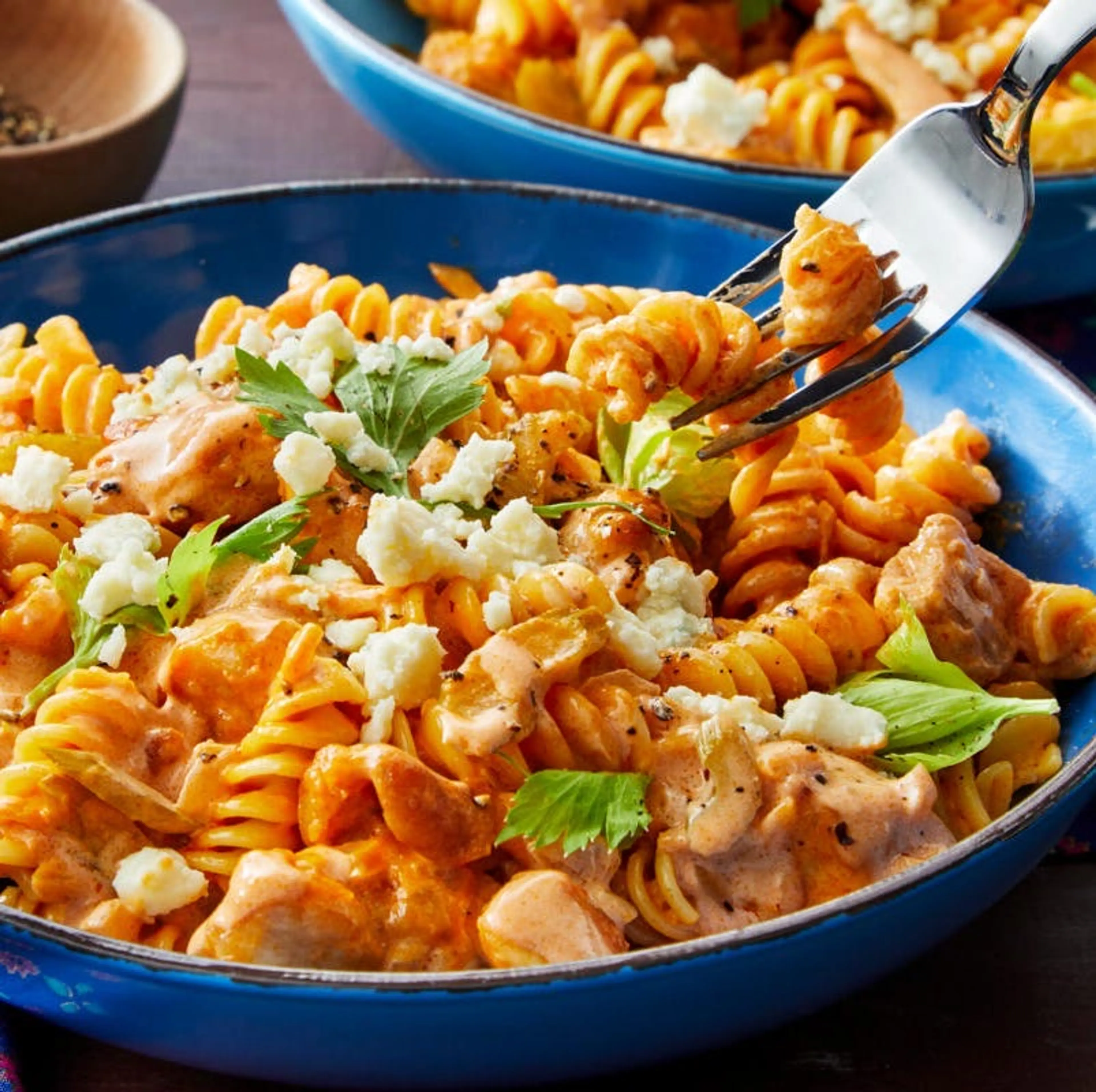 Buffalo Chicken Pasta