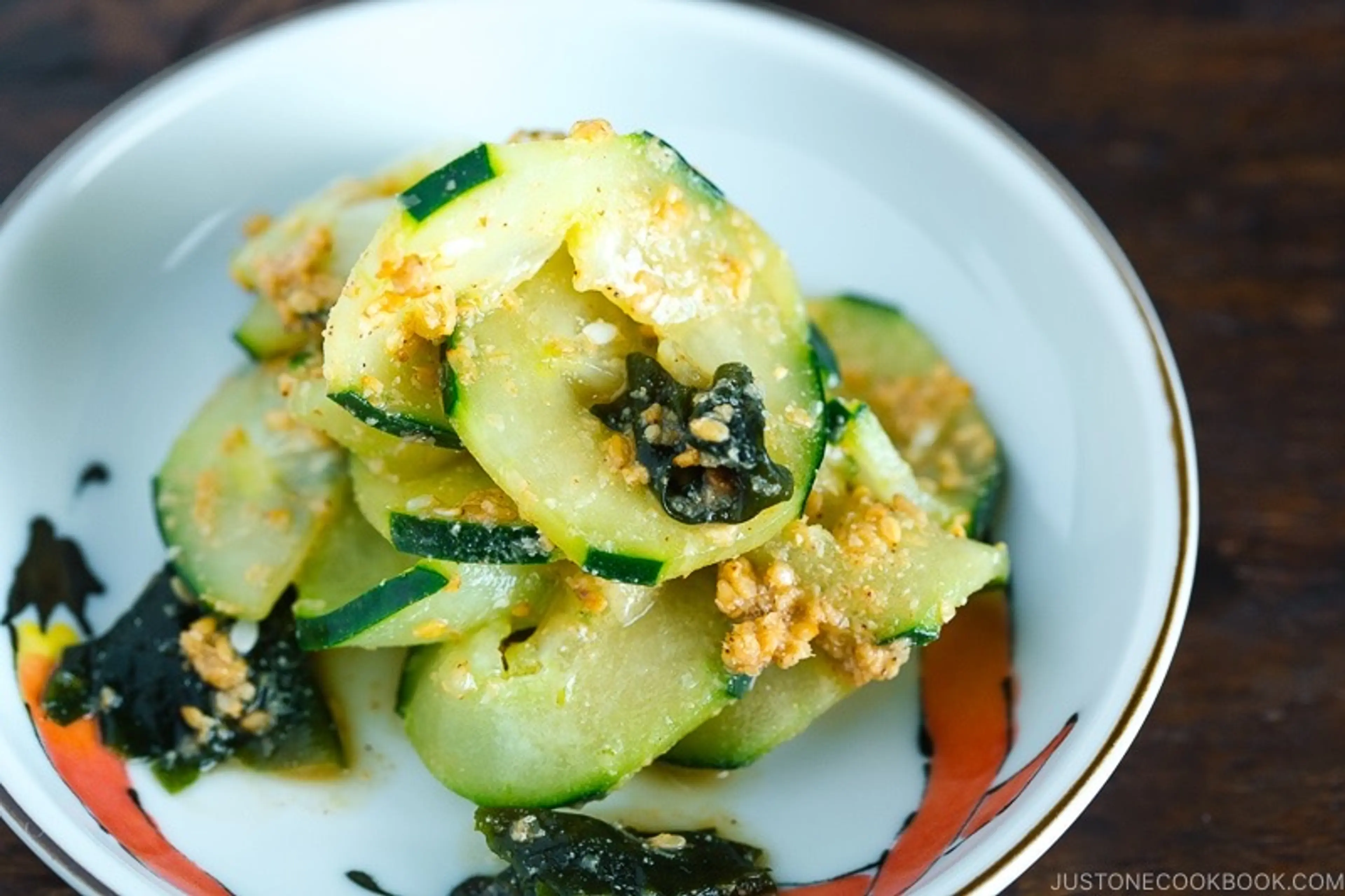 Japanese Cucumber Salad with Sesame Soy Vinaigrette